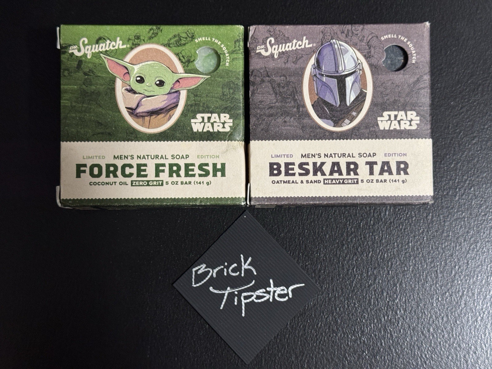 Dr Squatch Star Wars The Mandalorian Beskar Tar & Force Fresh – New and RARE
