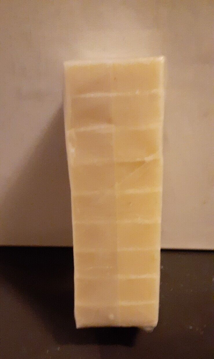Kojic and Mango Cold Processed handmade soap loaf, 9 precut bars- Free Shipping