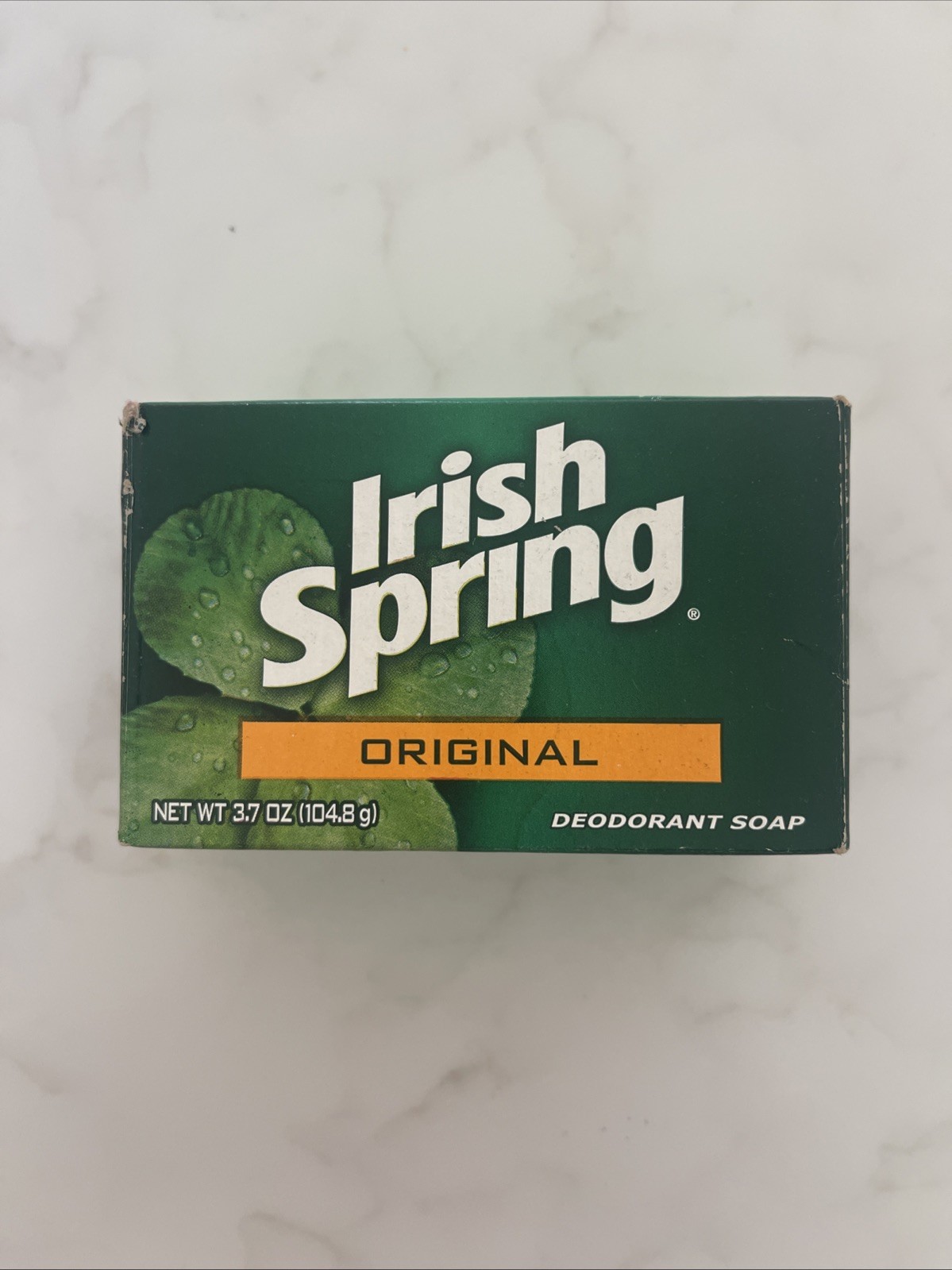 1 PCS IRISH SPRING ORIGINAL DEODORANT BAR SOAP 3.7oz NYNY Vintage