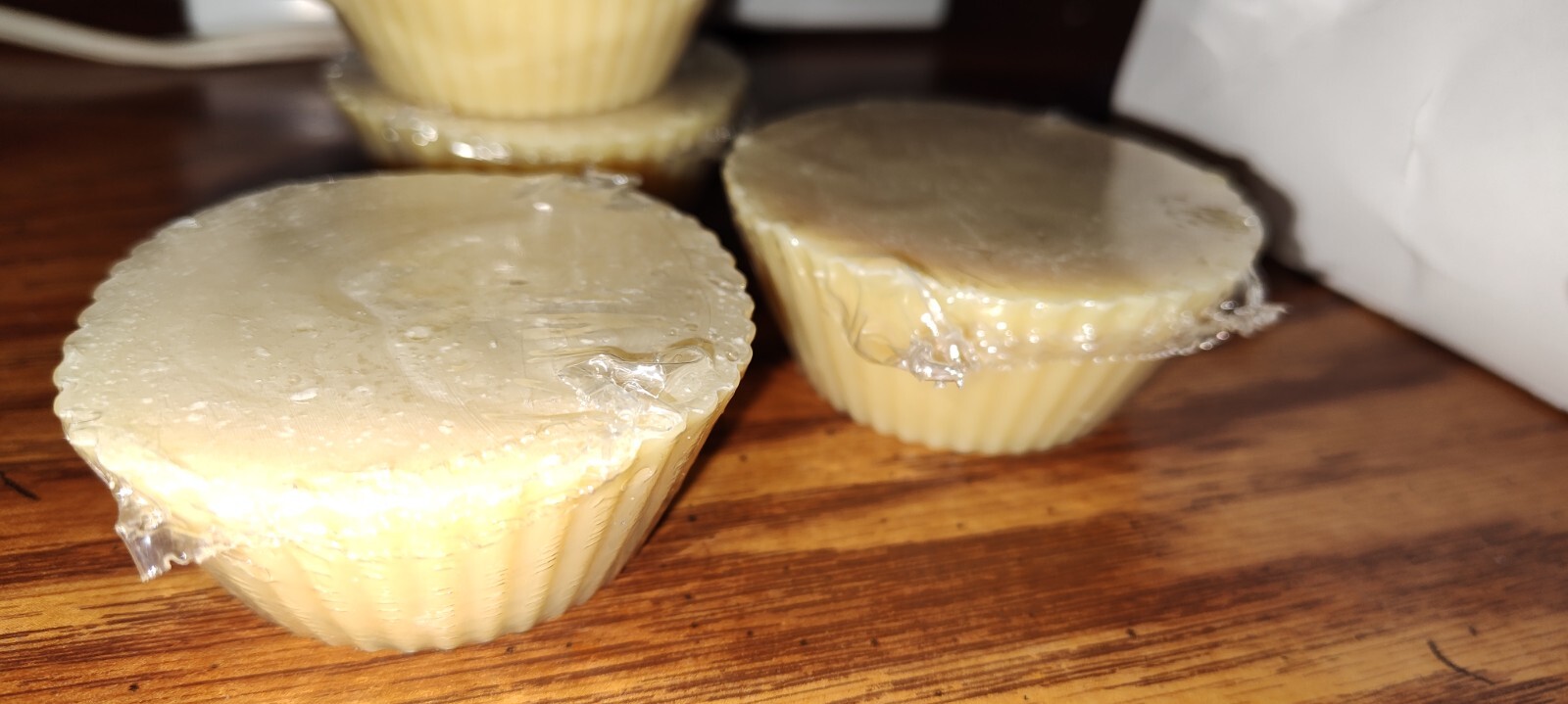 Homemade goat milk soap – Unscented cupcakes shaped bundle