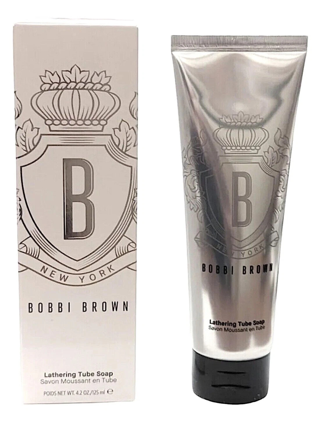 Bobbi Brown Lathering Tube Soap 4.2 Oz 125 mL Full Size New in Box