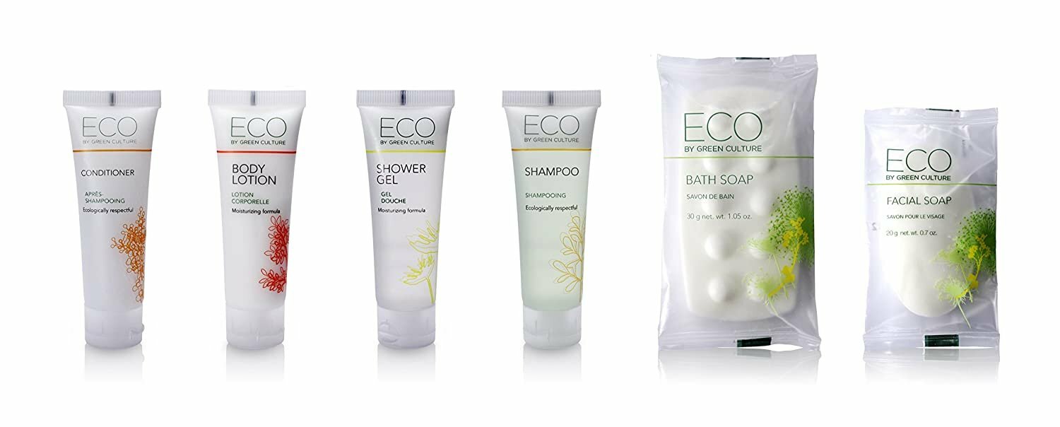 Eco by Green Culture Hotel Amenities Body Soap Bar, 1oz