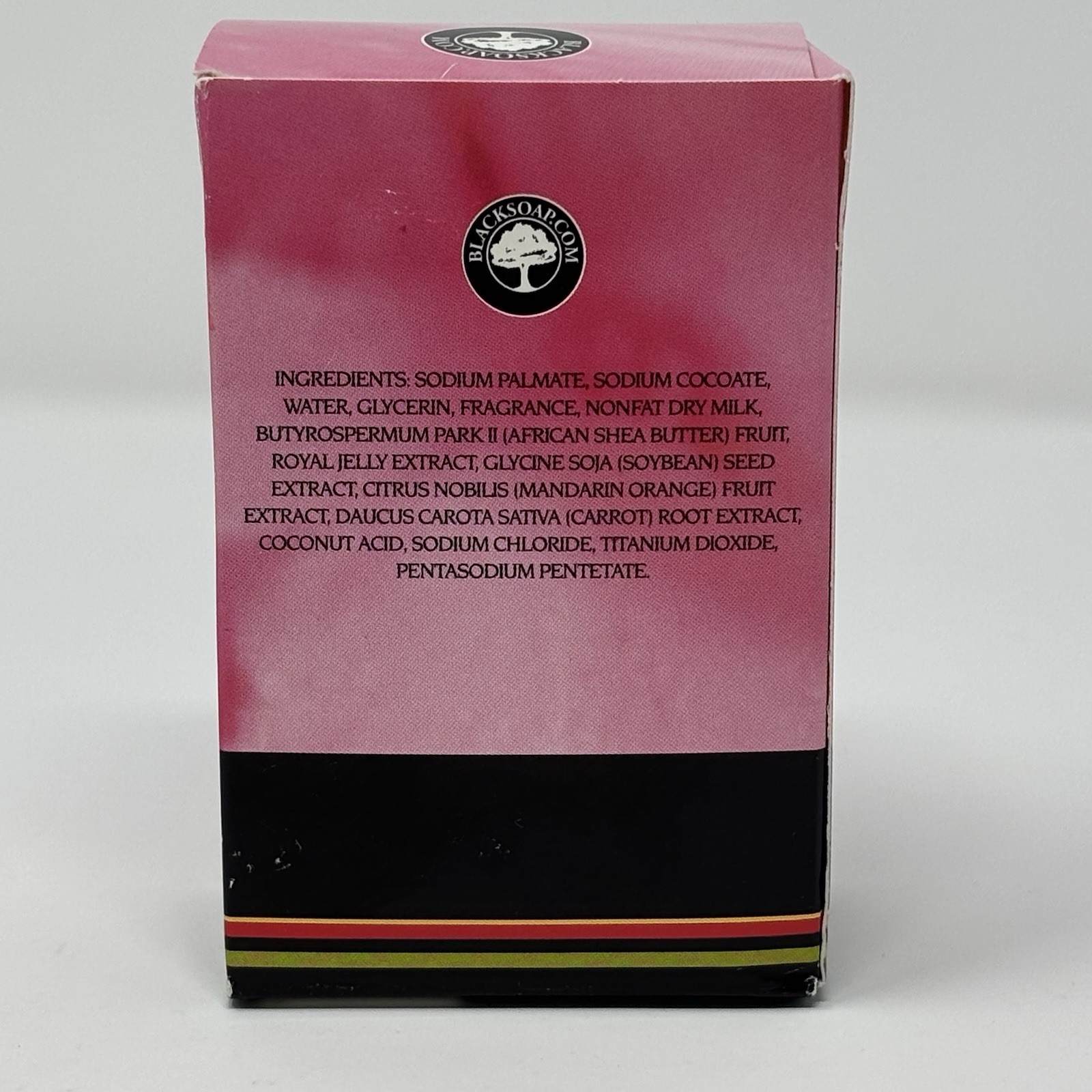 NEW ~ SUNAROMA Night Queen Royal Jelly Extract Black Soap Beauty Bar 4.25 oz