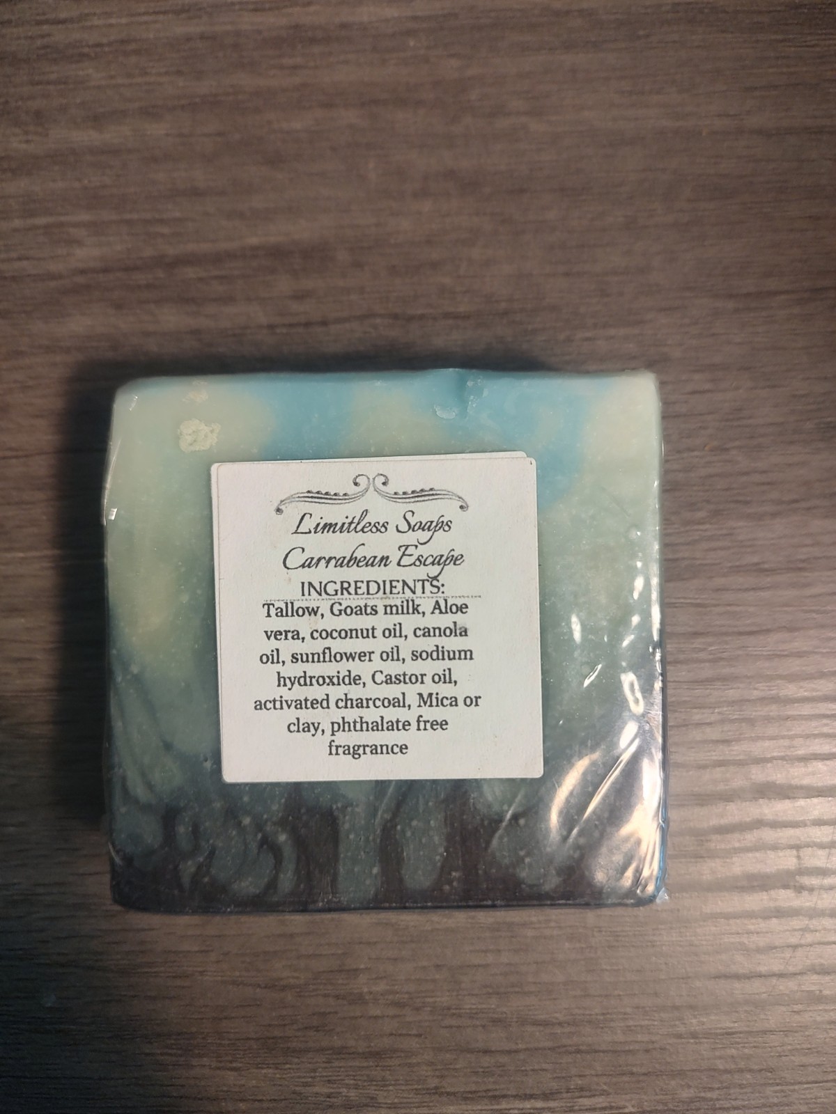 Single Bar of Handcrafted Tallow And Goat Milk Soap