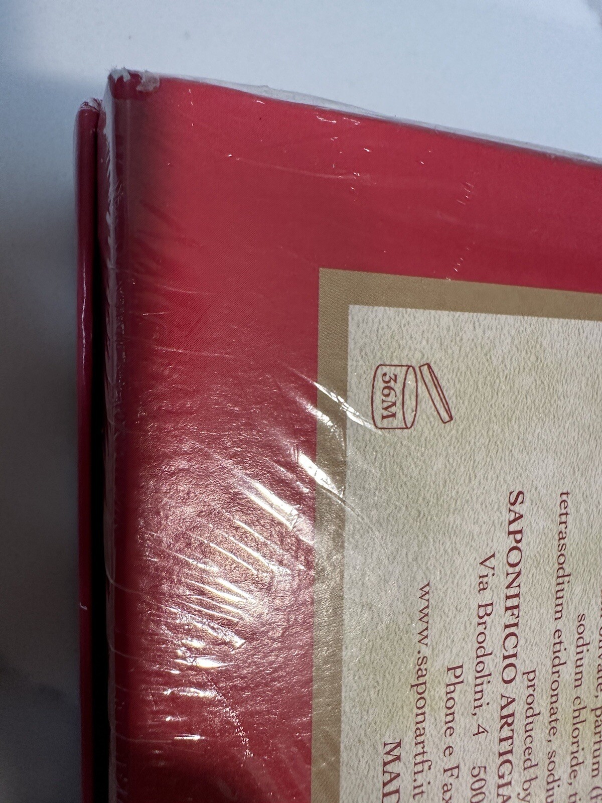 NEW Sealed Italian Handmade Soap Florentine Sapone Soap 4 Pcs Made in Italy