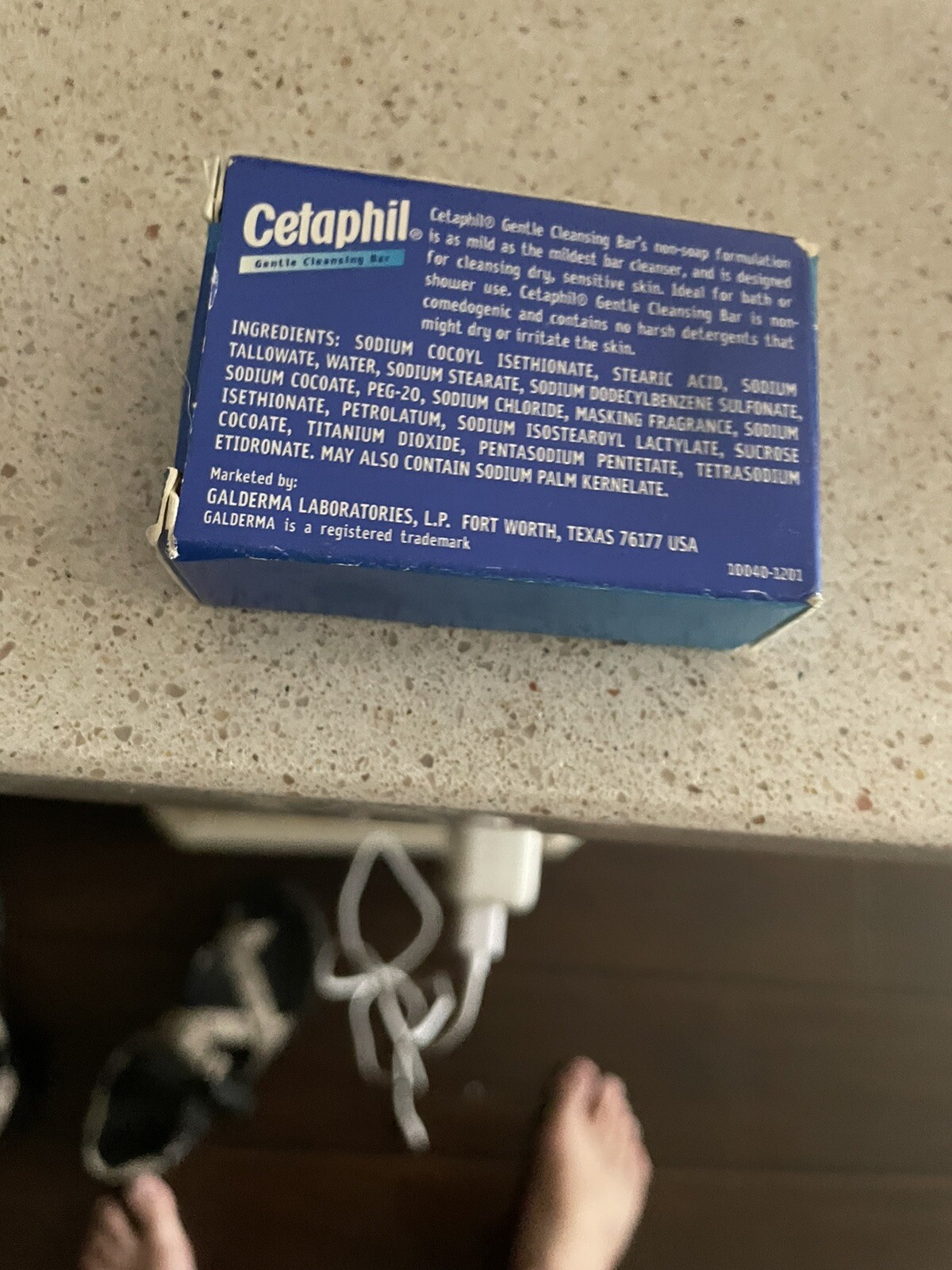 CETAPHIL Gentle Cleansing Bar Soap Mini Moisturizing VINTAGE Blue Box Dry Skin