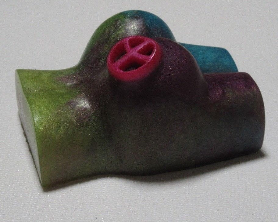 BadAss, our tie-dye Peace of Ass in scents of amber, lavender, myrrh, vanilla,mu