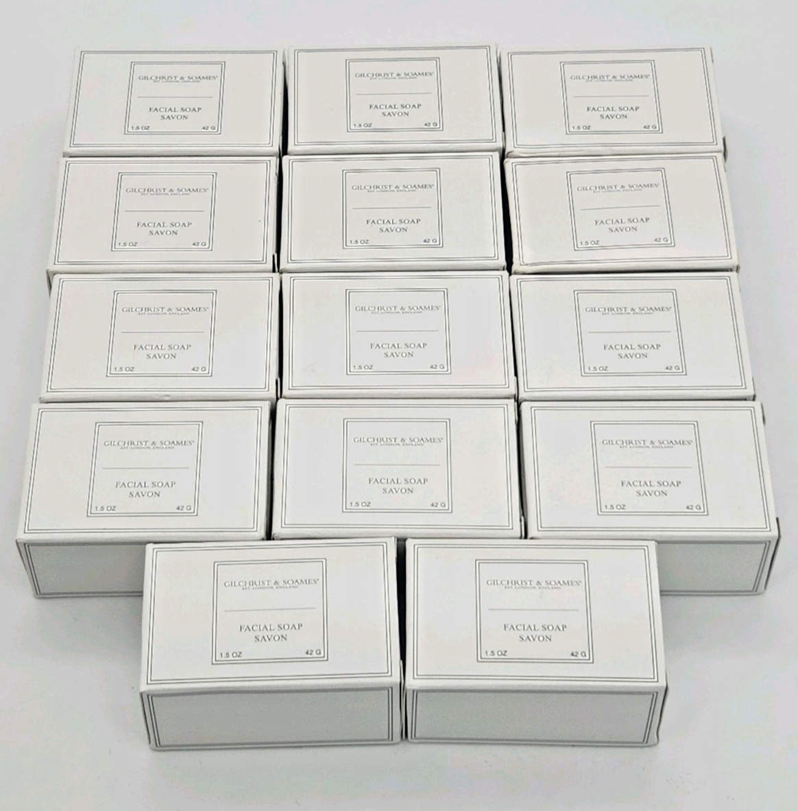 14 Bars Gilchrist & Soames Facial Soap Savon 1.5 oz Facial Soap Bars Travel Size