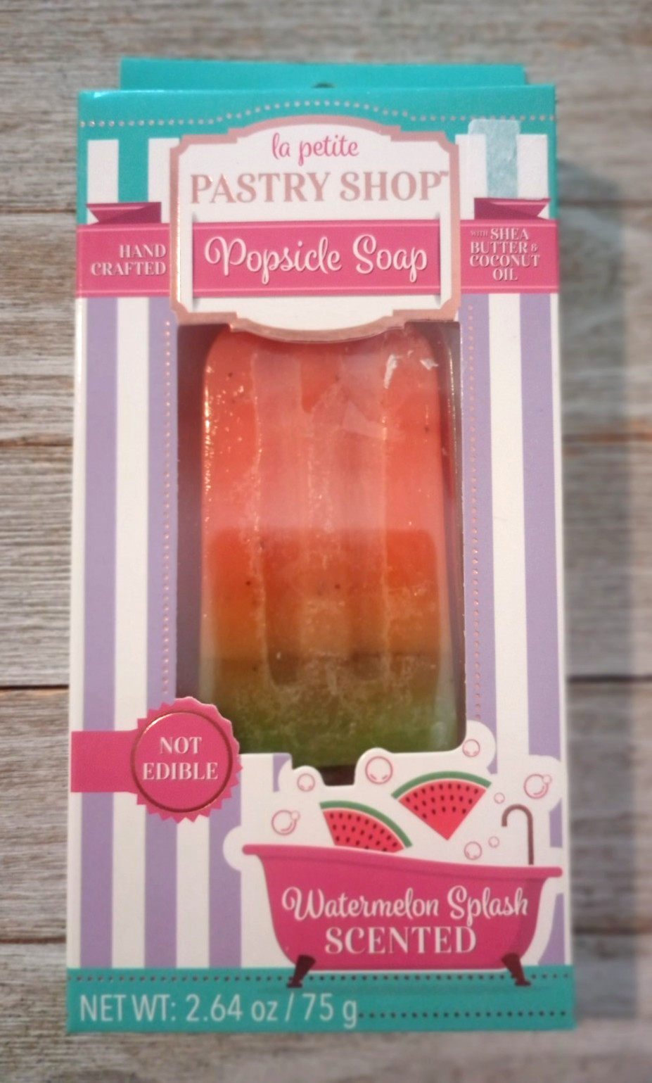 La Petite Pastry Shop Popsicle Soap Watermelon Splash Scented New