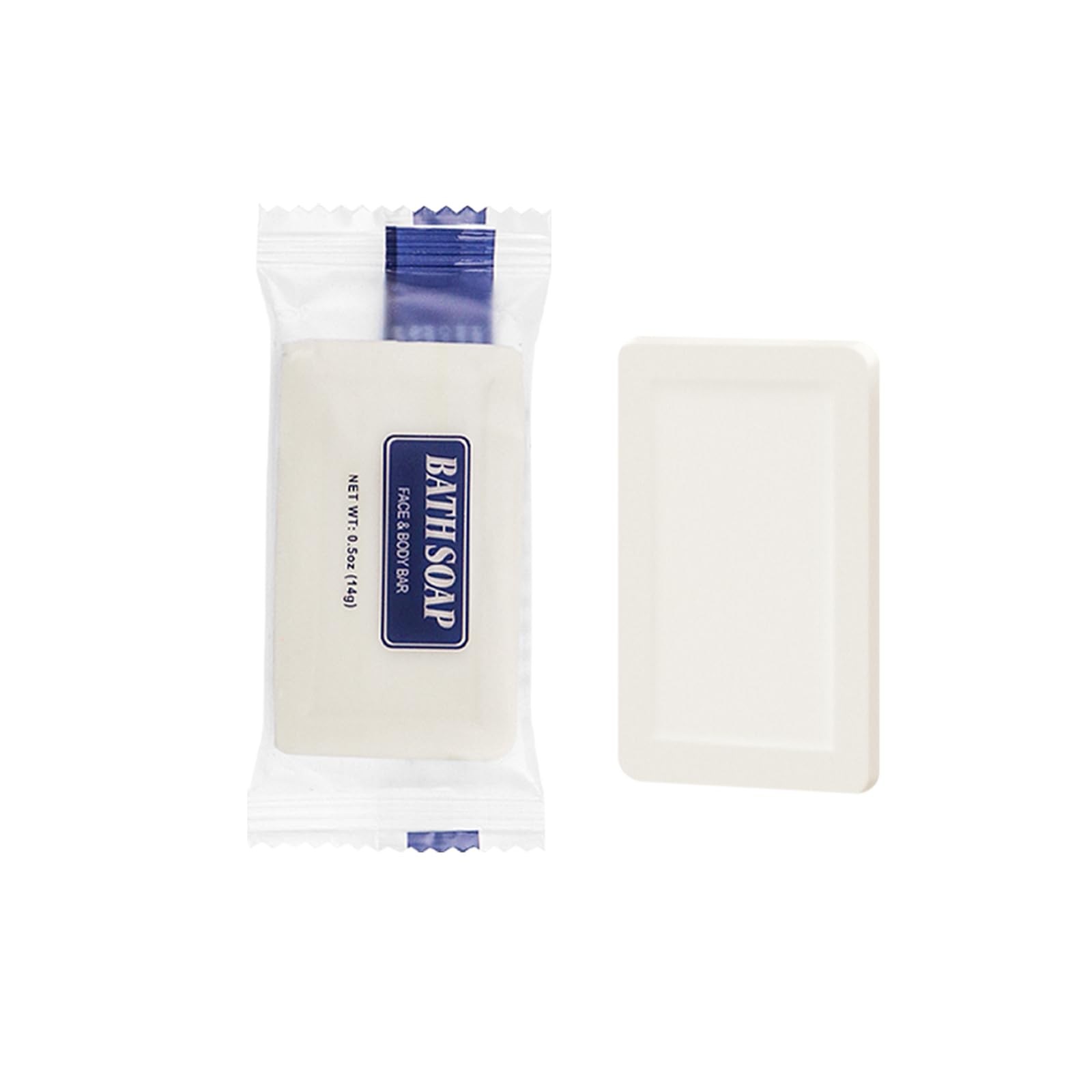Bulk Bar Soap, 100 Pack Mini Soap Bars Bulk Individually Wrapped, 0.5 oz Trav…
