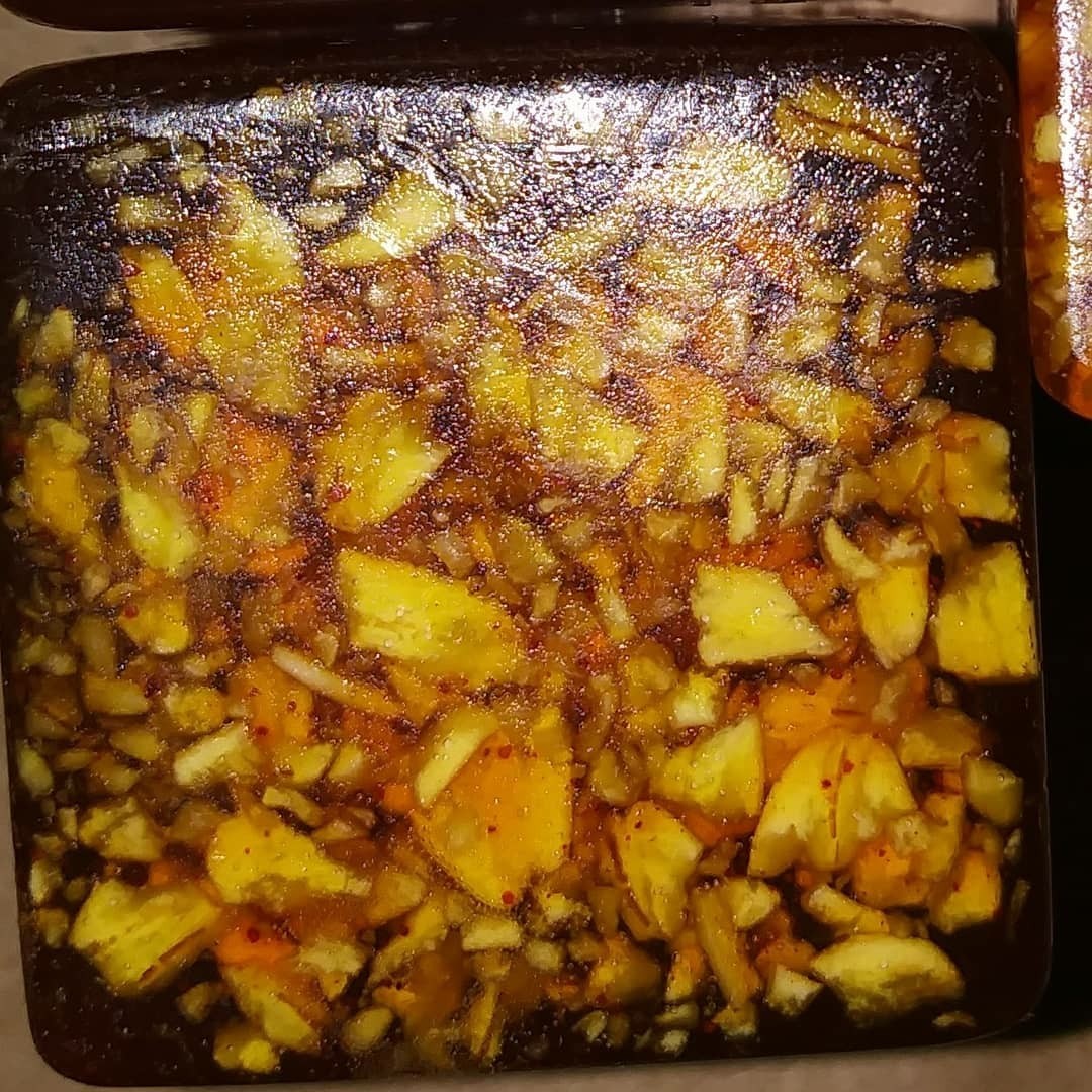 Handmade Turmeric with Oats & Honey Face and Body soap.