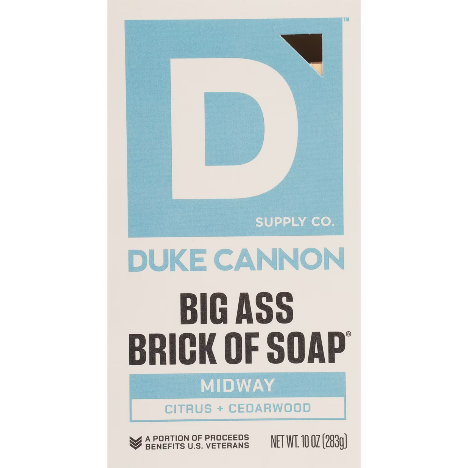 6 Pack Duke Cannon Big Ass Brick Midway Men’s Bar Soap 10 oz
