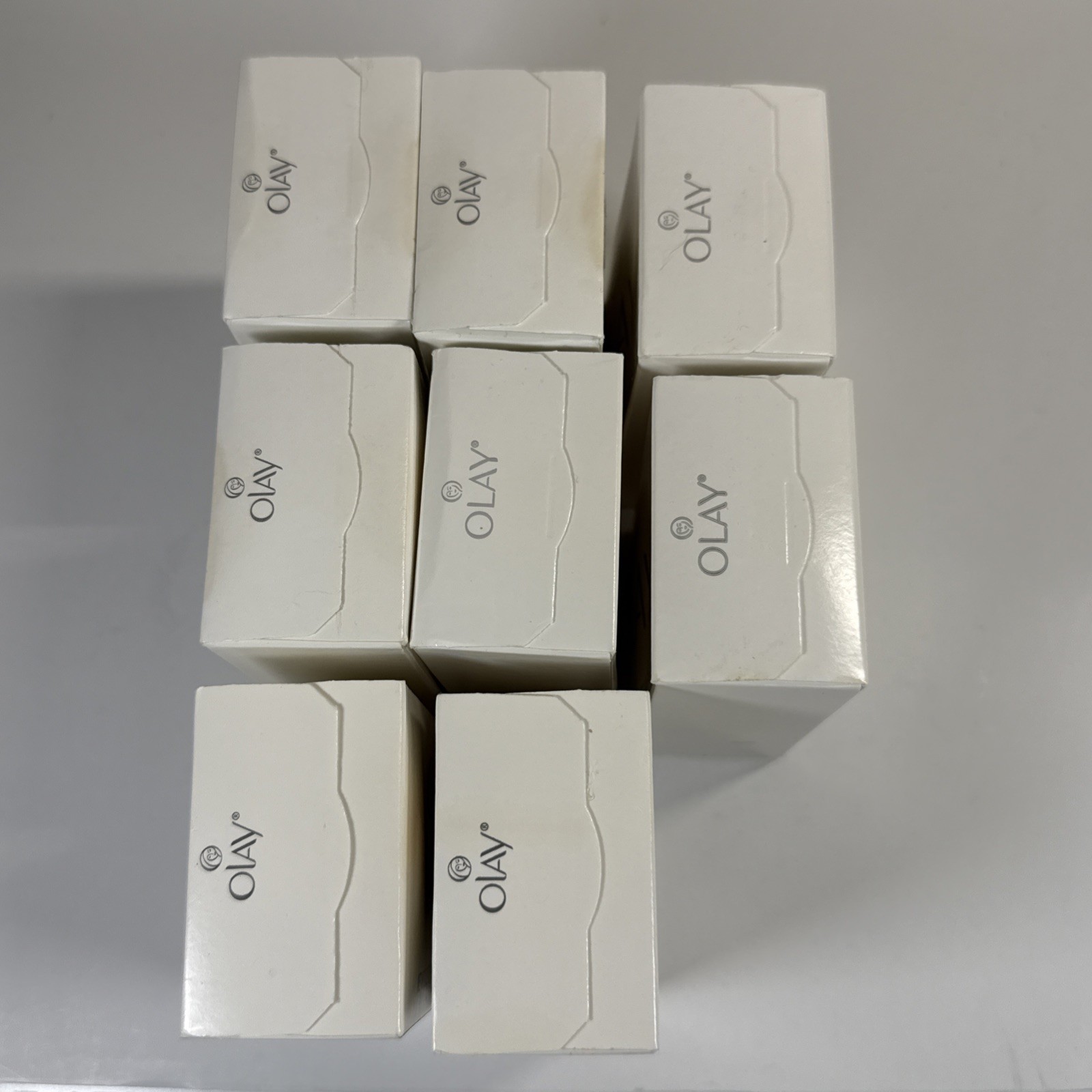 Vintage OLAY Beauty Bar Lot Of 8 NOS Original White 4.0 & 3.75 Oz 1990-2000s USA