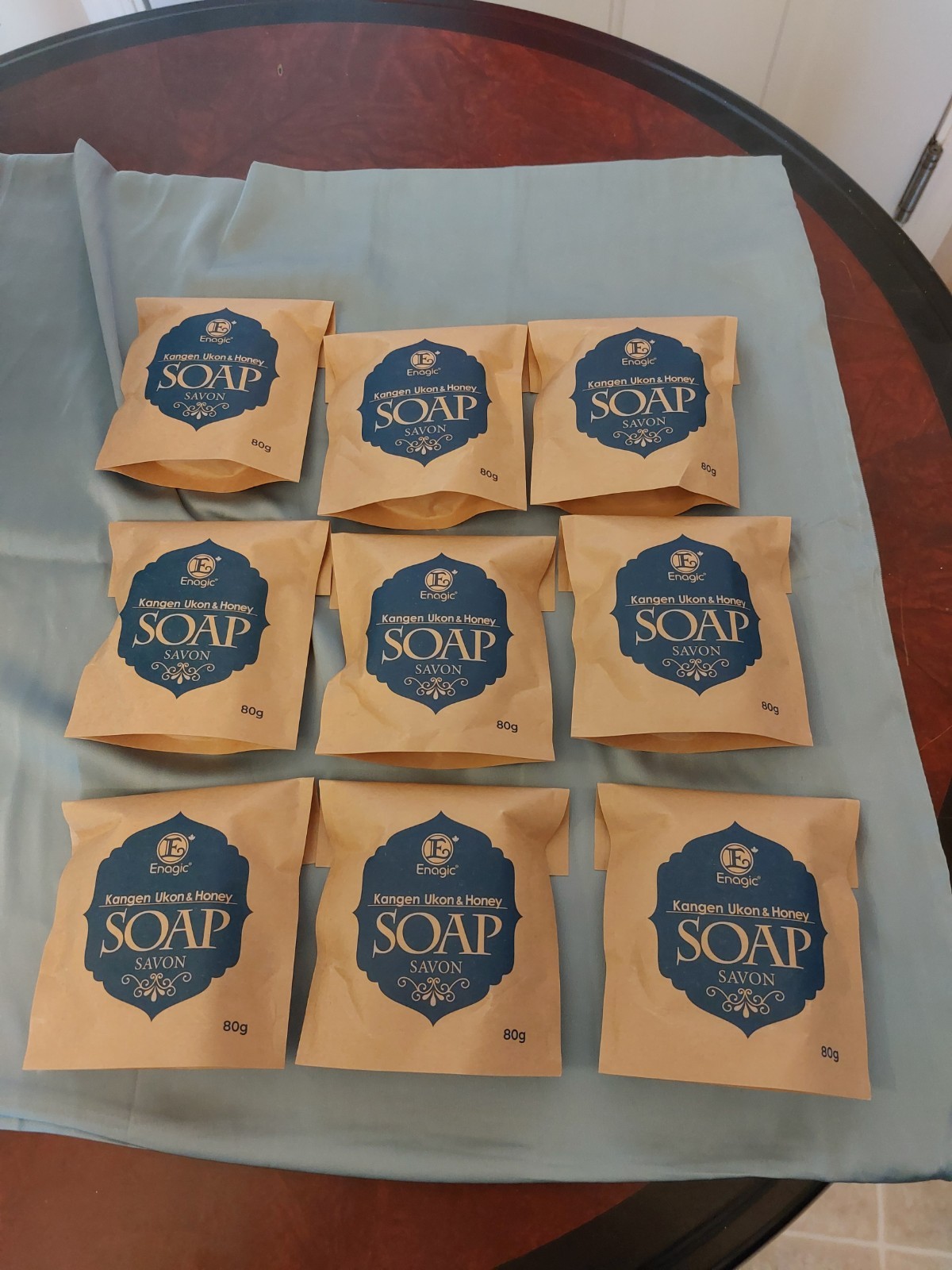 Enagic Kangen Ukon & Honey Soap 80g 30 Bars Lot New 🔥