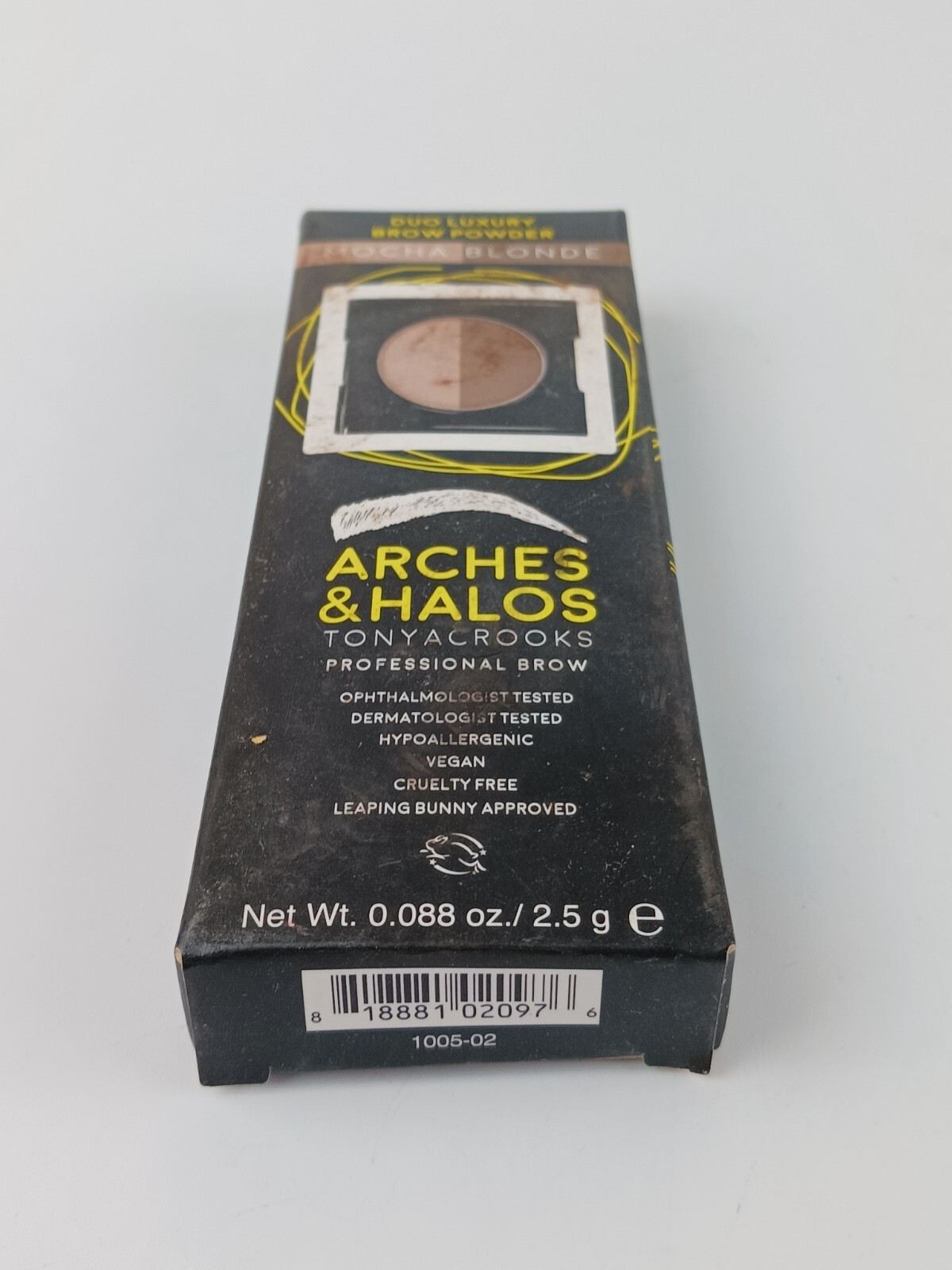 2 PACK ARCHES & HALOS MIXED LOT 2 PACK TRI-FOLD BROW RAZOR & DUO BROW POWDER