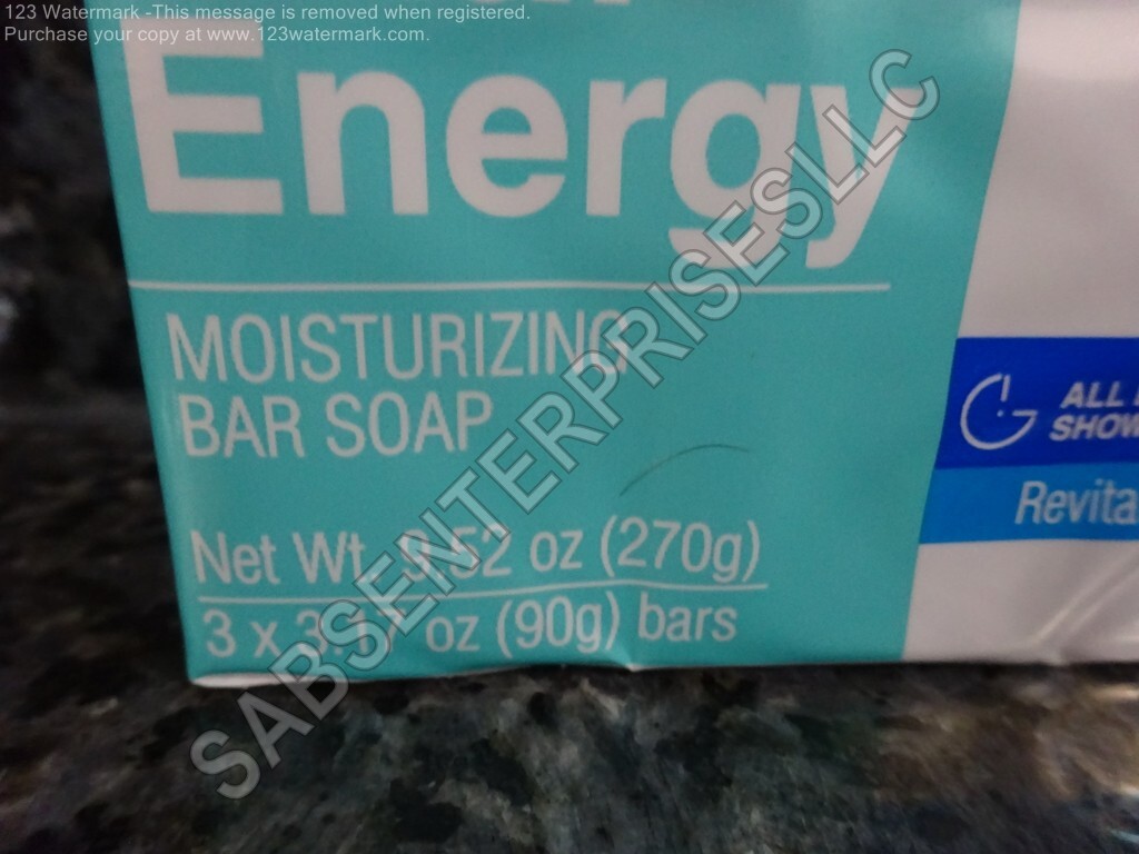 30 White Rain VITAL ENERGY Bar Soap 3.17 oz. Moisturizing Bars (10 packs of 3)