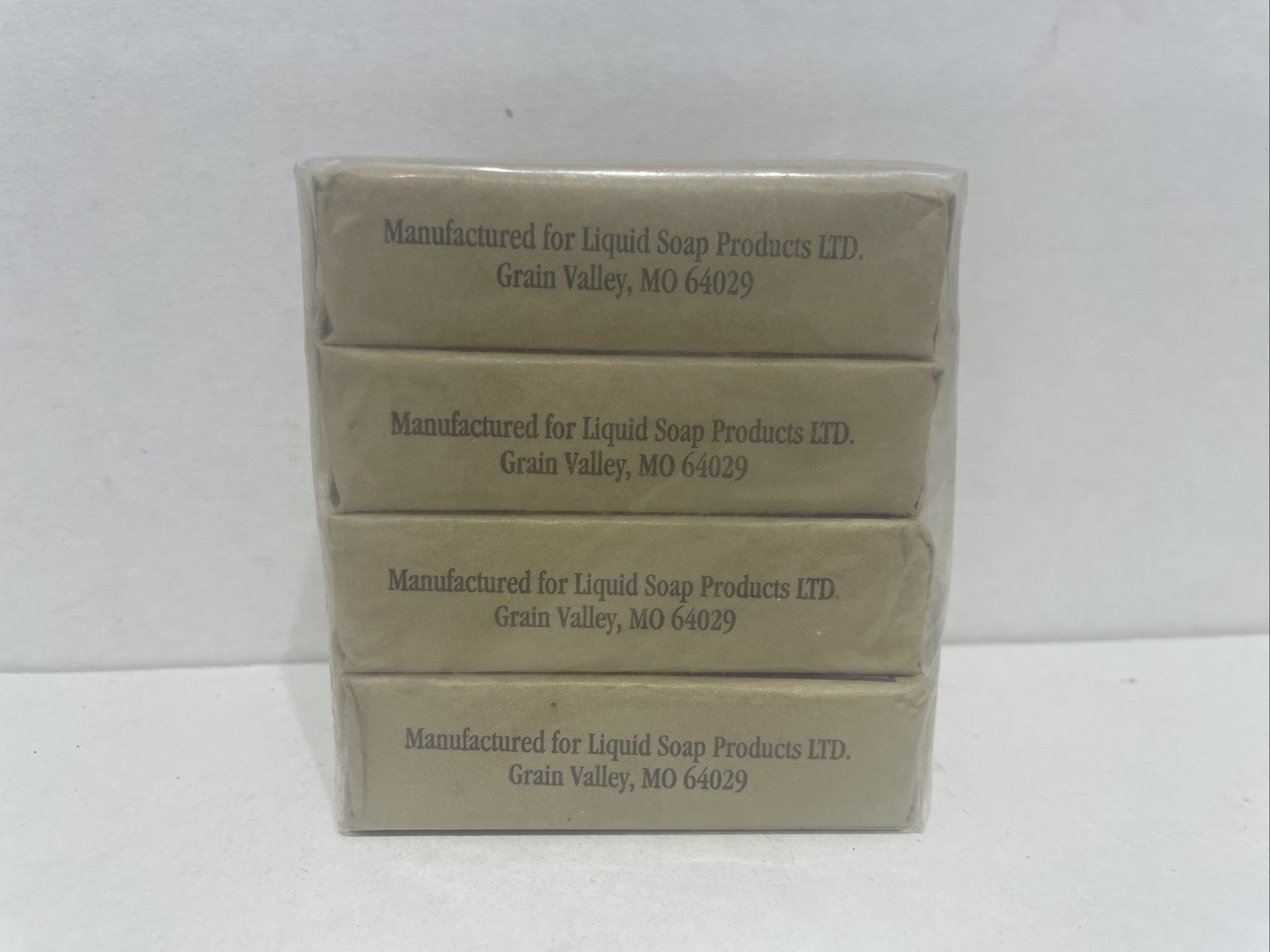 French Milled Pure Soap Bar With Coconut Oil, Almond Oil (85gm) Lot of 4 3oz