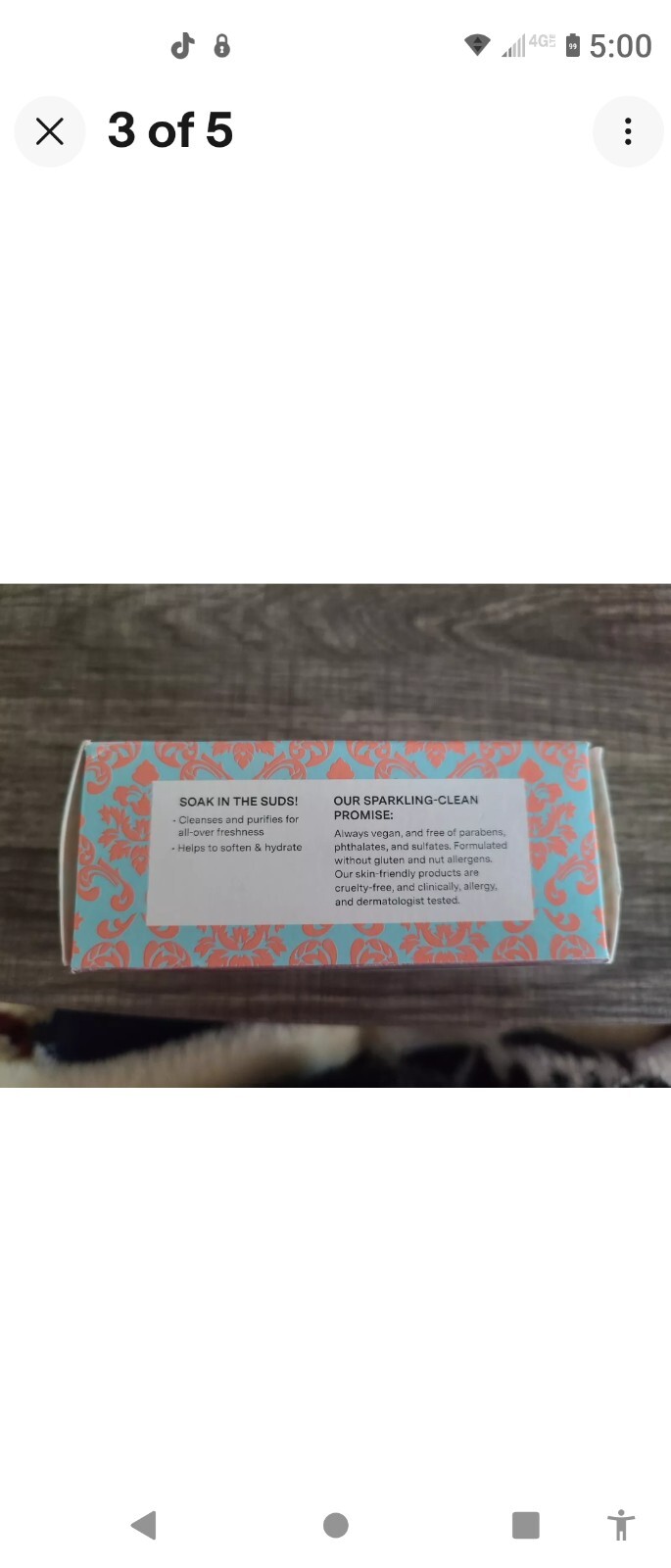 Refreshments Brilliant Body Bar • Ginger Splash • 5 Oz
