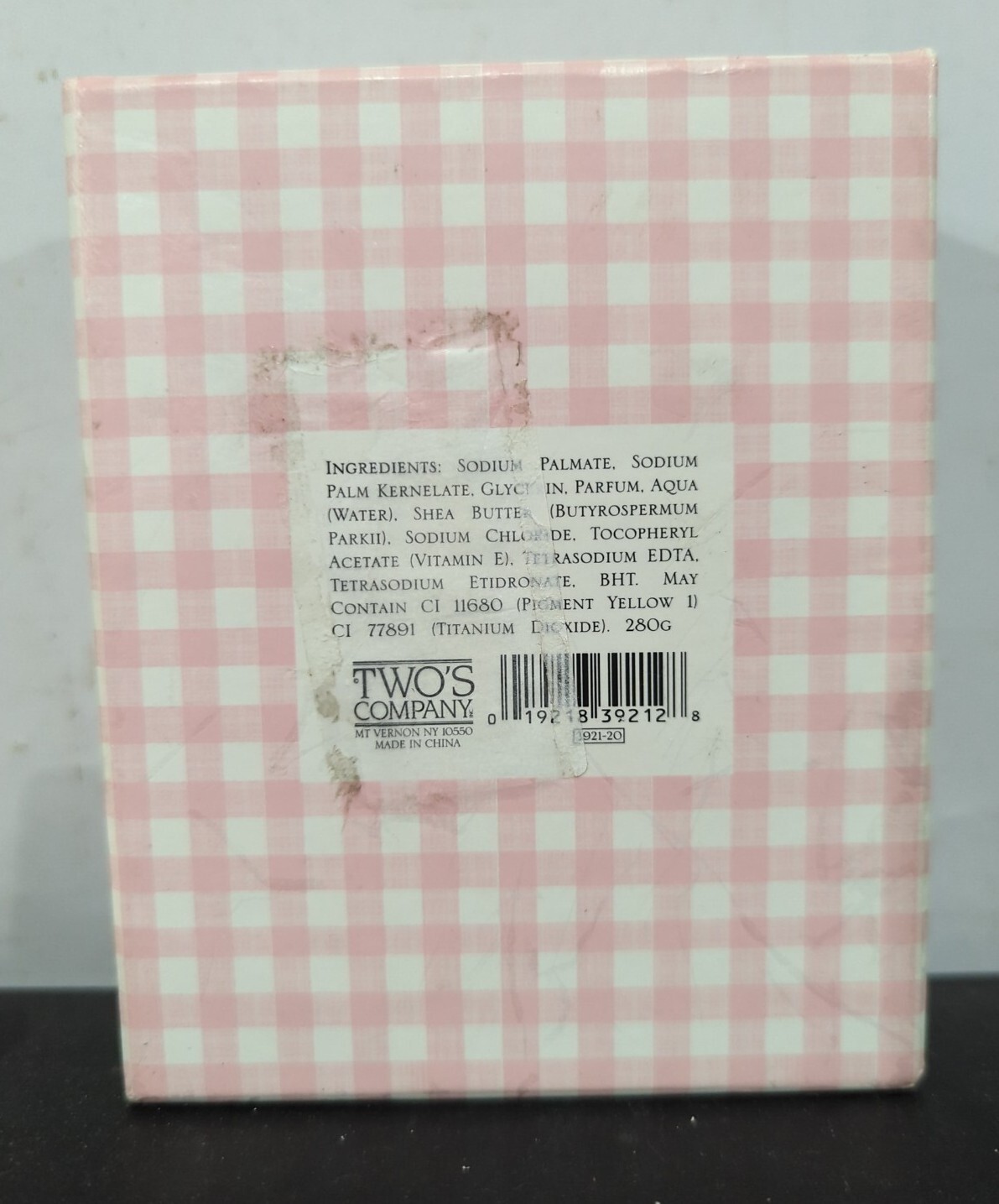 Two’s Company “Baby Steps” French Milled Baby Shoe Soaps