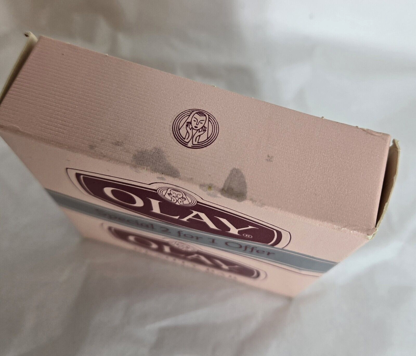 New Vintage OLAY Beauty Bar 2 pack 2.75 oz body soap bars