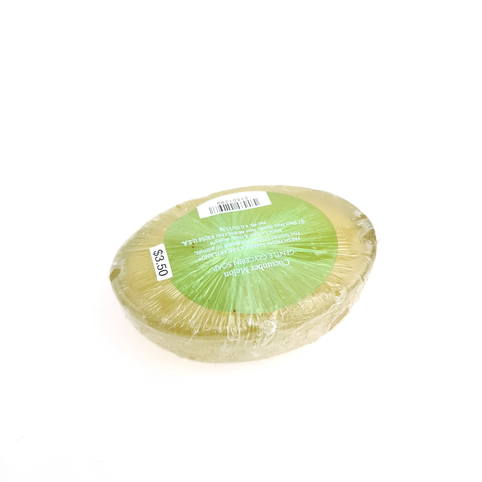 Bath Body Works Cucumber Melon Gently Glycerin Soap Fresh Am Skin USA Seller
