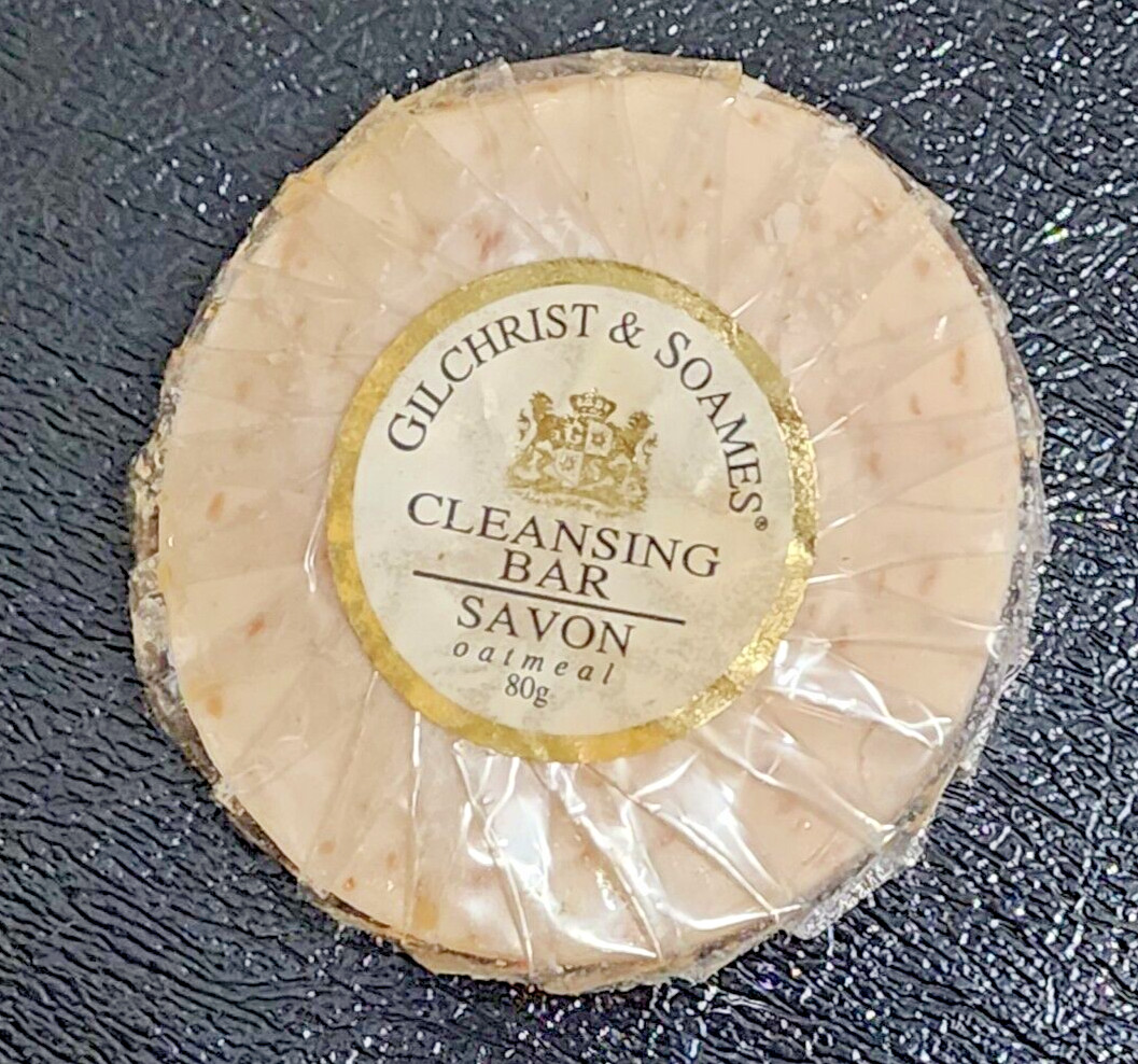 1 Gilchrist & Soames Oatmea1 Cleansing Bar 80 Gram about 2.9 oz. and 1 Herb Soap