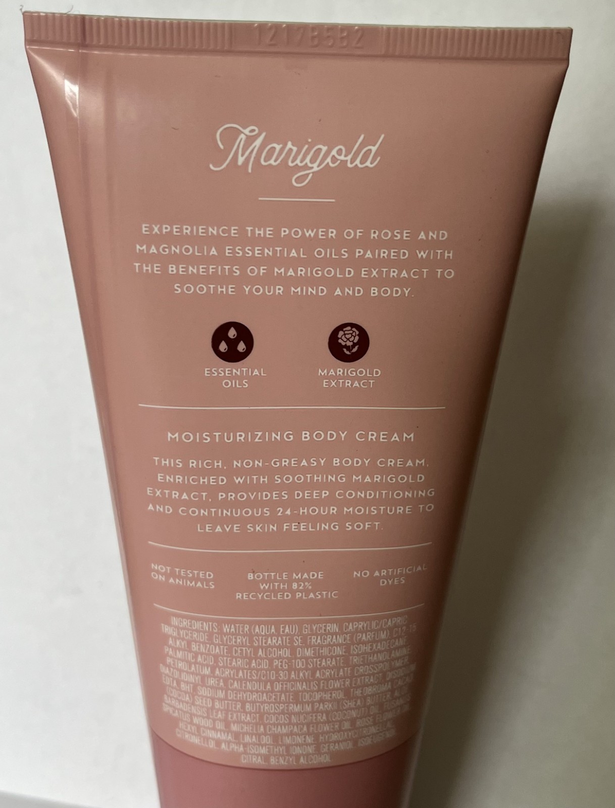 Bath & Body Works Aromatherapy SOOTHING MARIGOLD ROSE+MAGNOLIA Body Cream 8oz