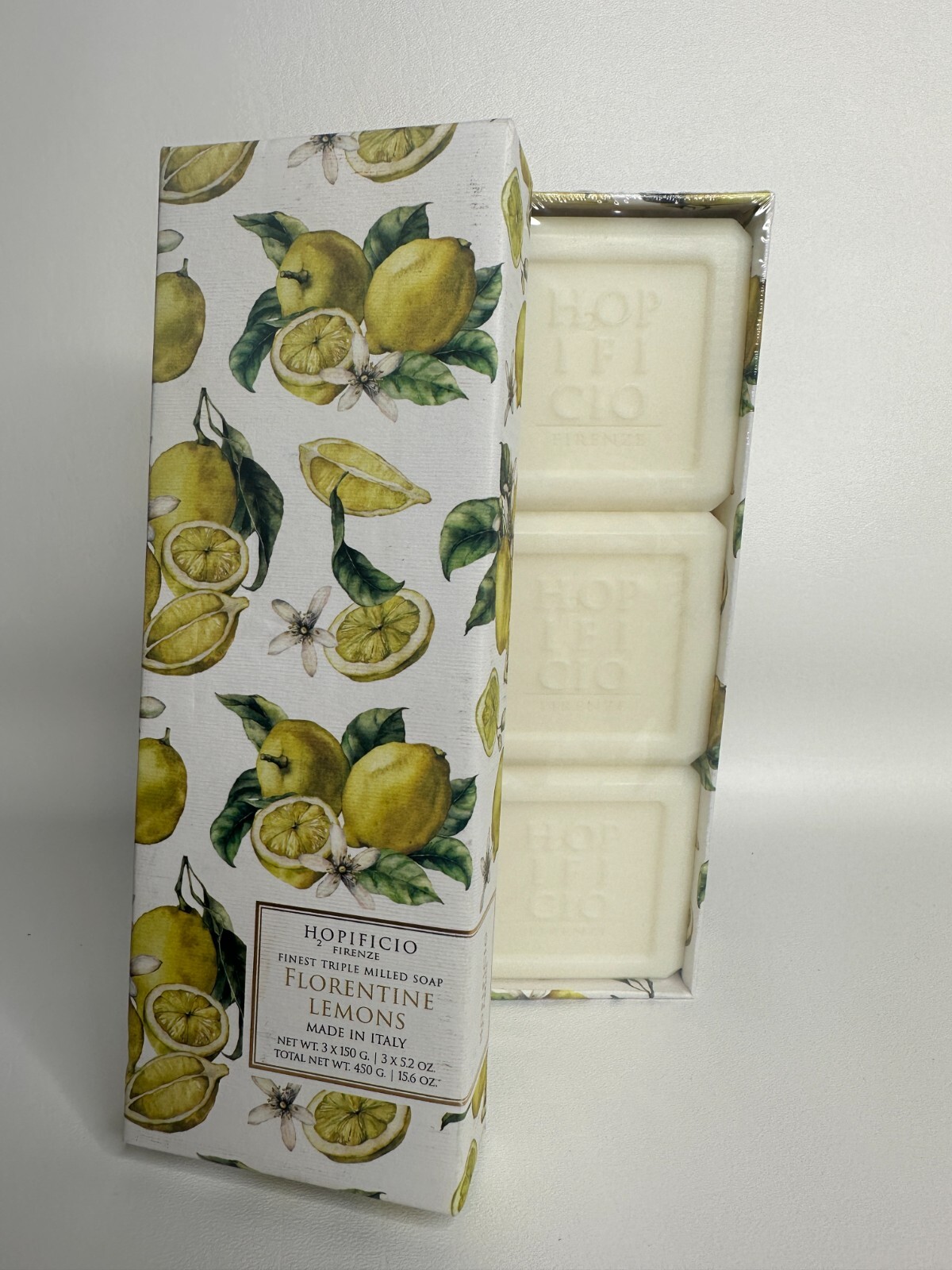 Hopificio | Finest Triple Milled Soap | Made in Italy | Box 3 Bars