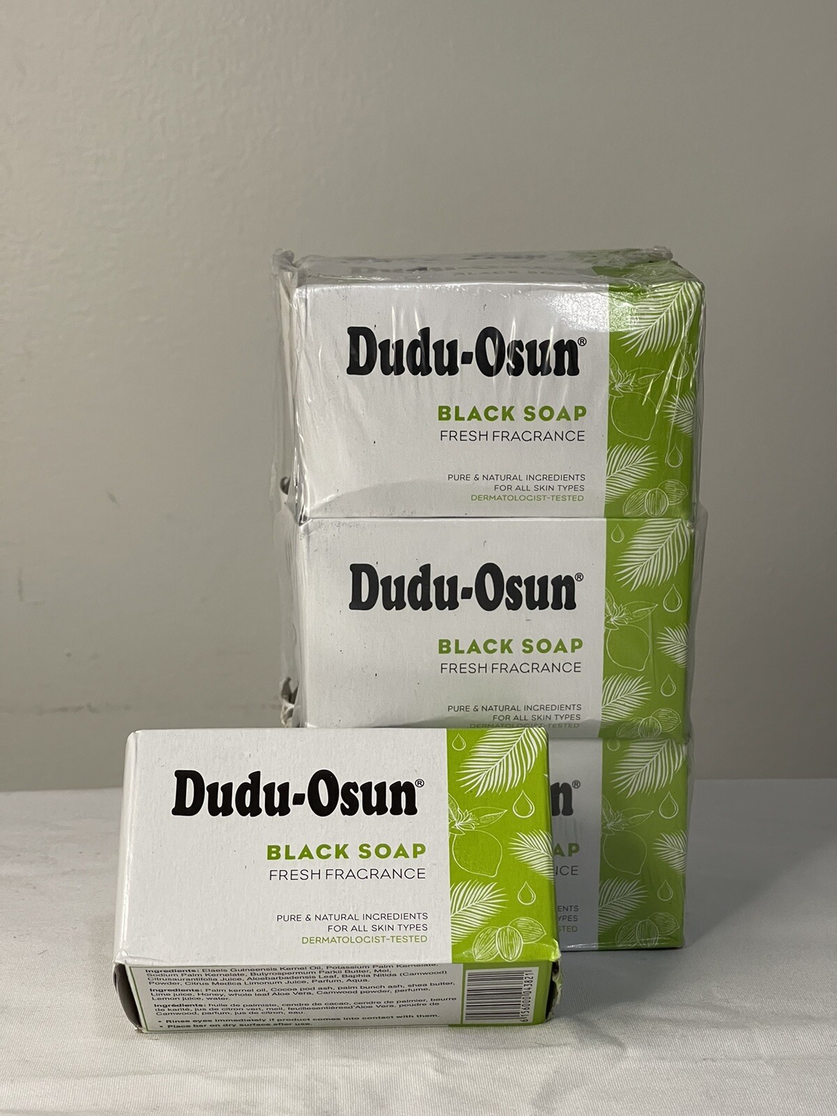 Dudu Osun African Black Soap, 100% Natural Soap( Pack Of 6)