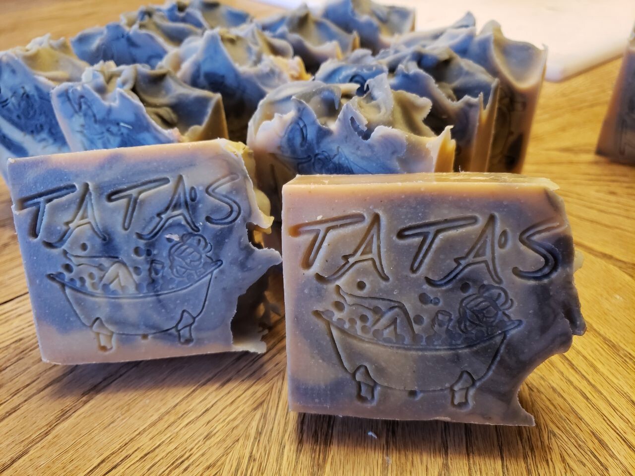 Tatas Handmade Goat Milk Soap Hemp Shea Oatmeal Tallow Quick Ship! 4.7-5oz Bars