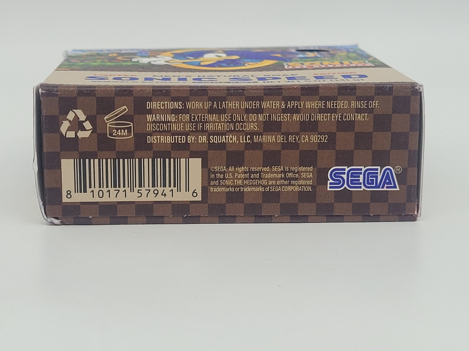 Dr Squatch Sonic Speed Limited Edition Bar Soap 5 Pack Bundle New