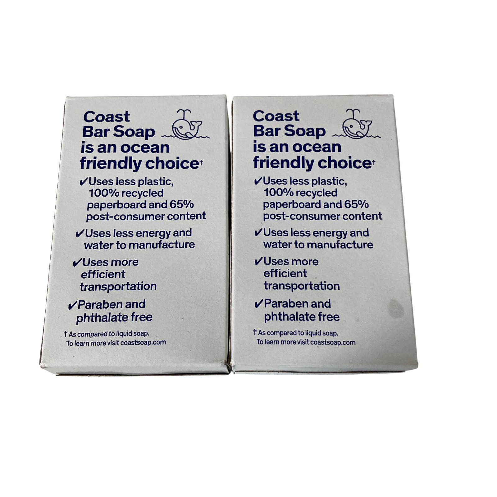 Coast Original Deodorant Soap 2 Bars 8oz NEW