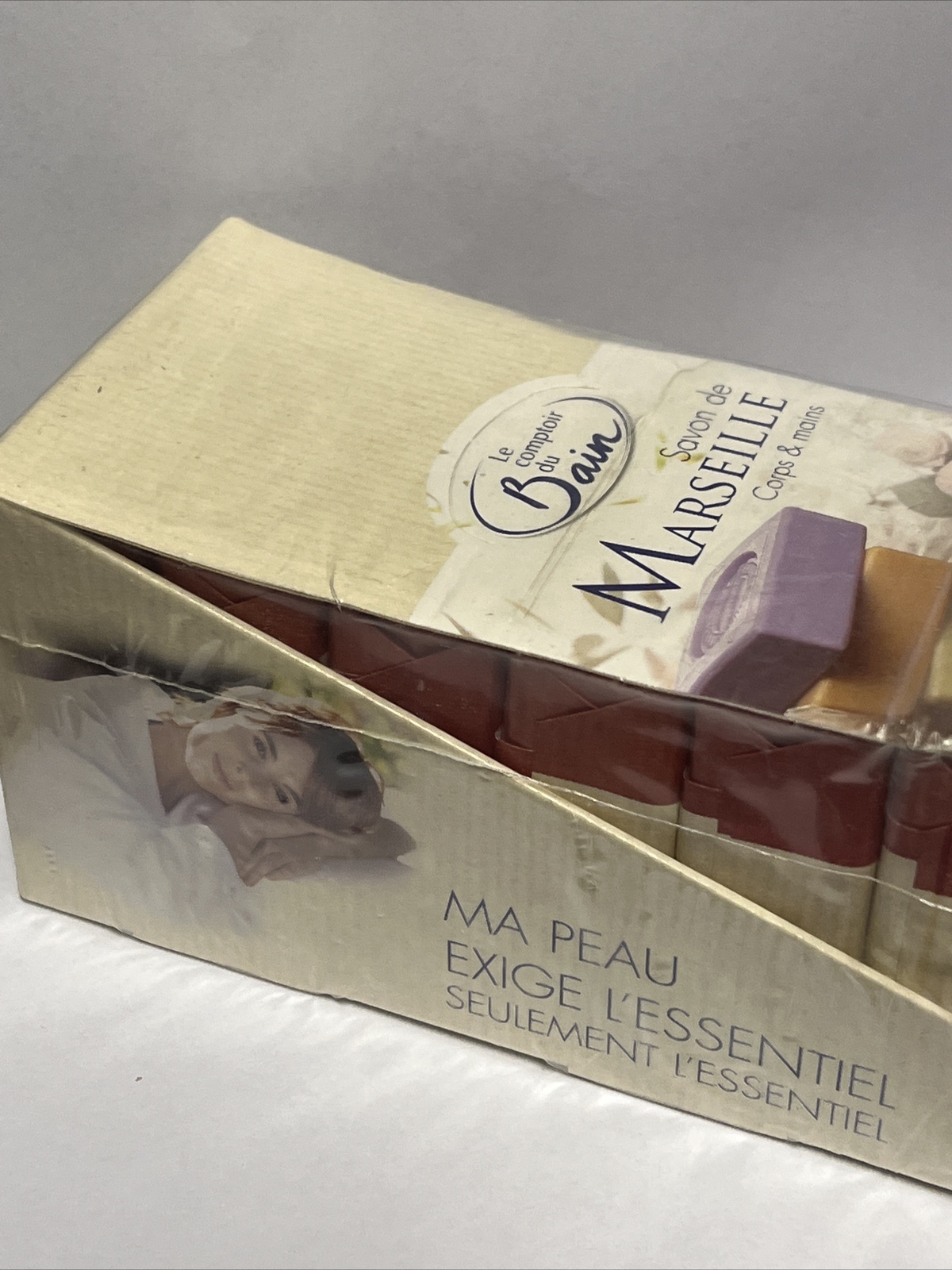 Savon de Marseille Traditional Soap Rosetta 72% Vegetable Oil (Pack of 6)