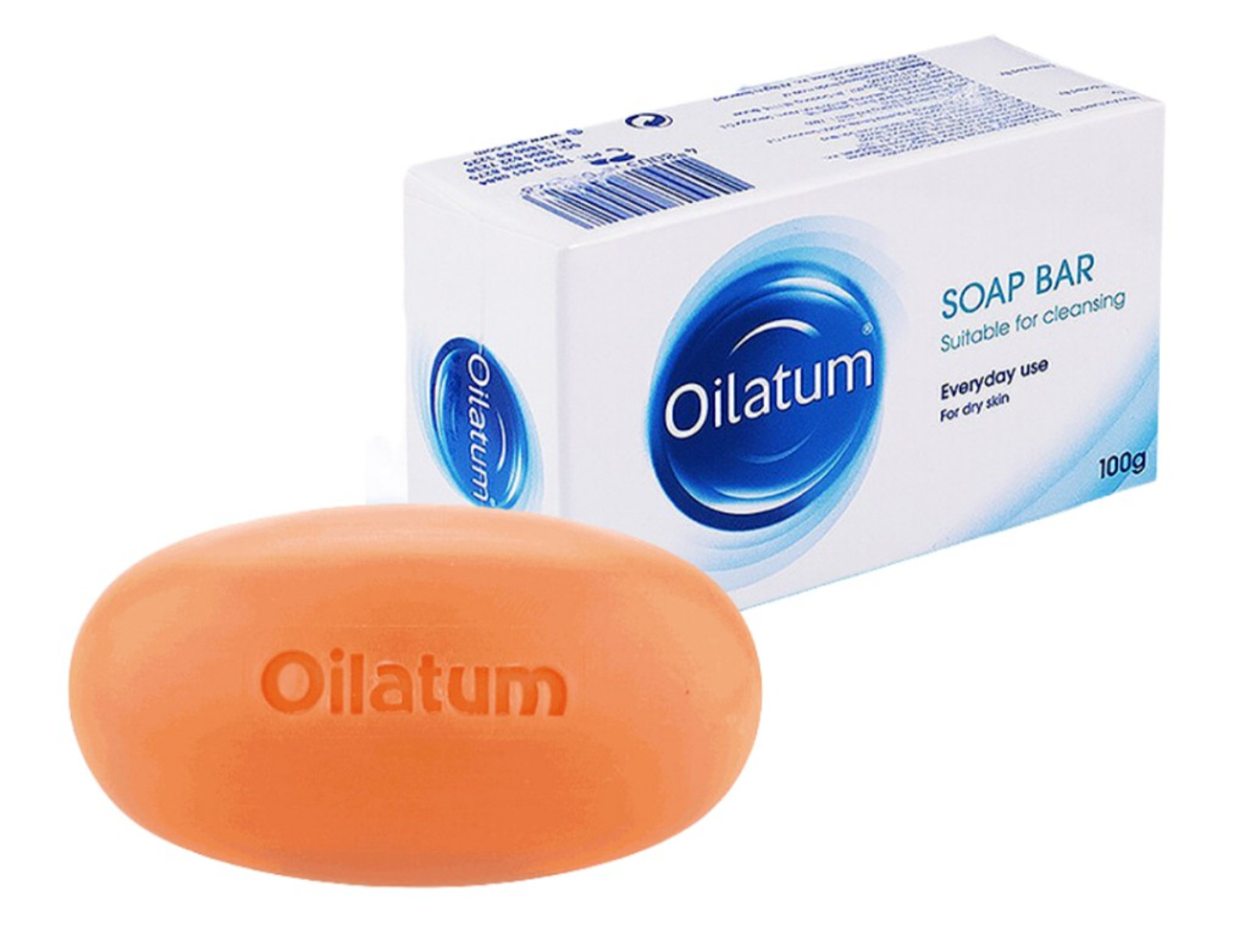 2 X Oilatum Soap Bar 100g For Dry Skin Gently Cleanses Moisturizes FREE SHIPPING