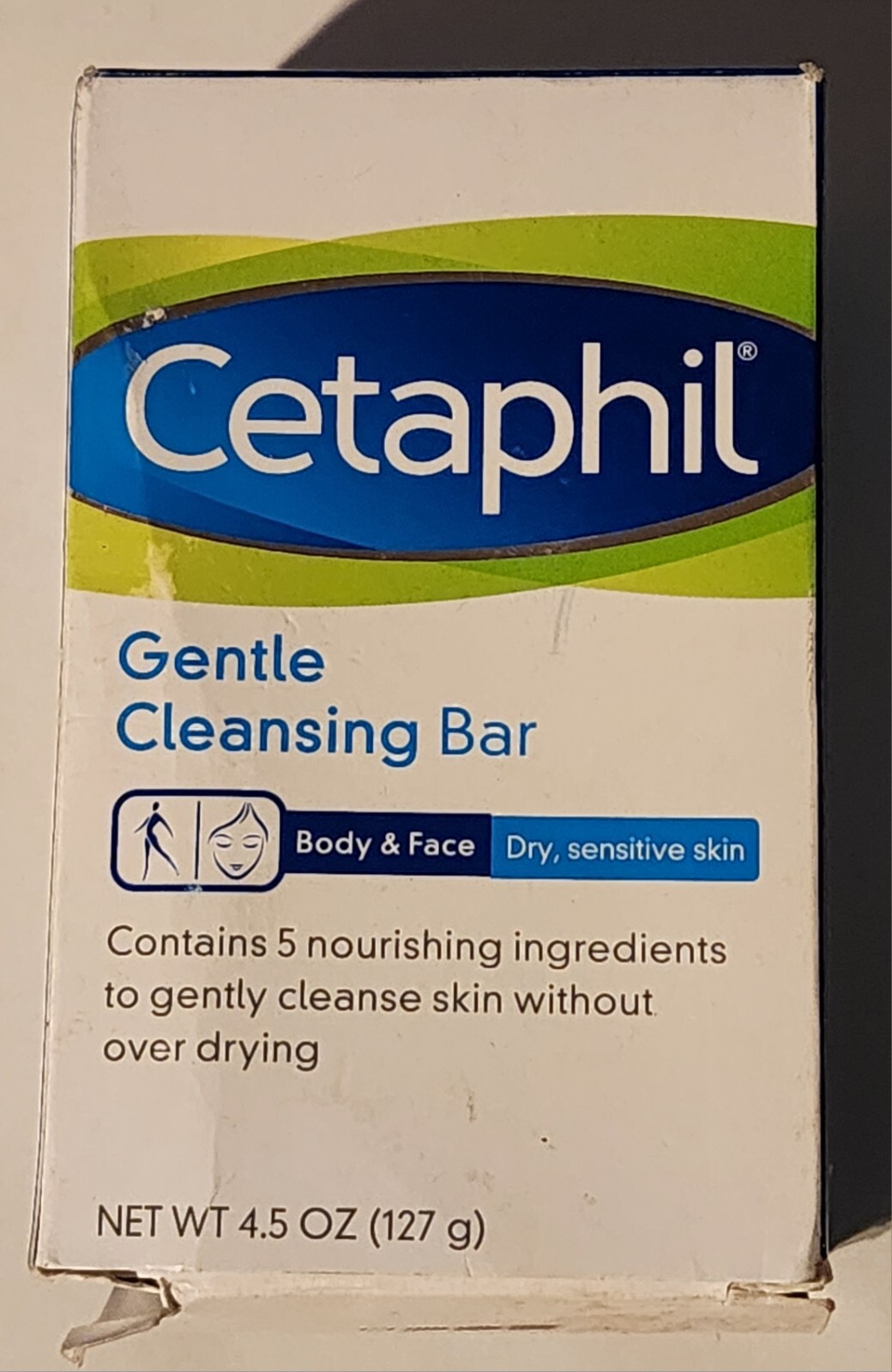 Cetaphil Gentle Cleansing Bar, 4.5 Ounce