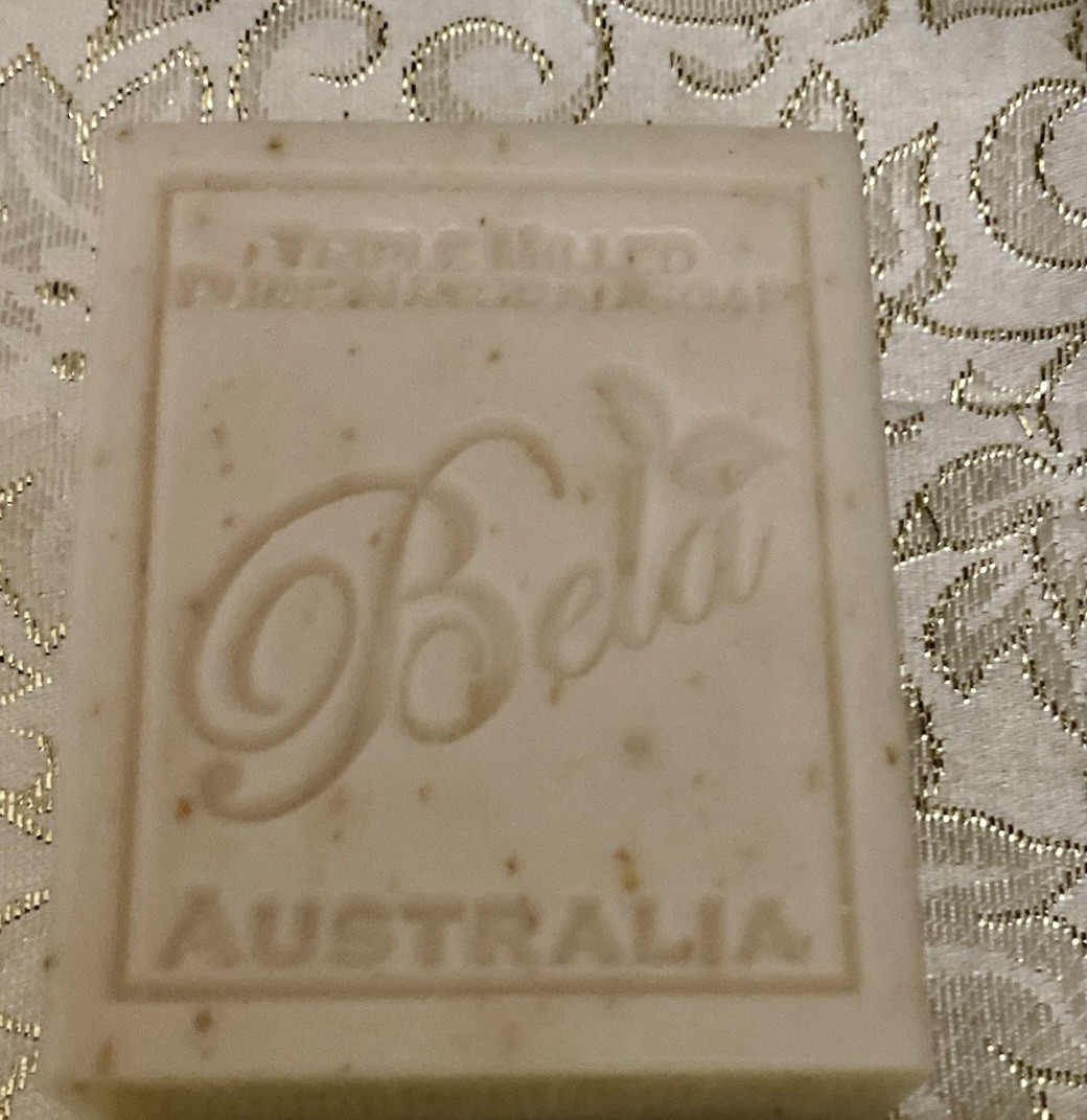 Bela Australia Organic Plant-Based Oatmeal Soap Triple Milled Fragrant Luxe Bar