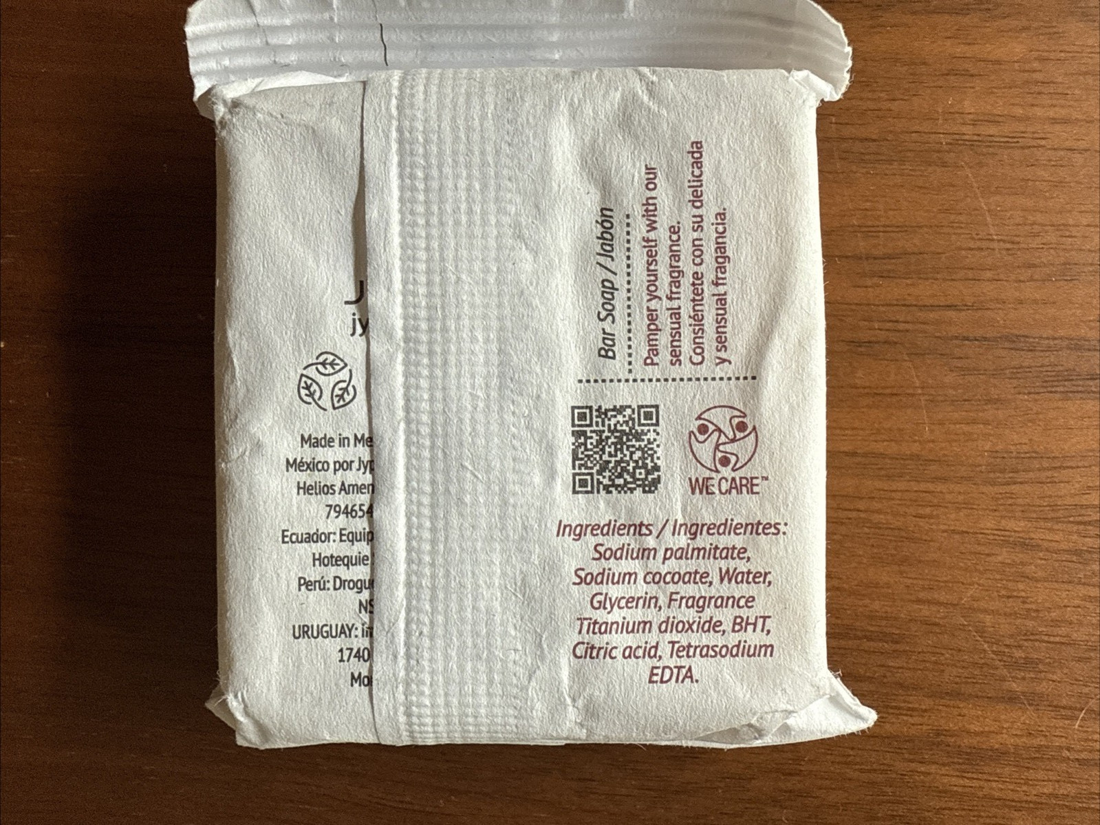 cava body soap – grape seed 1.48 oz