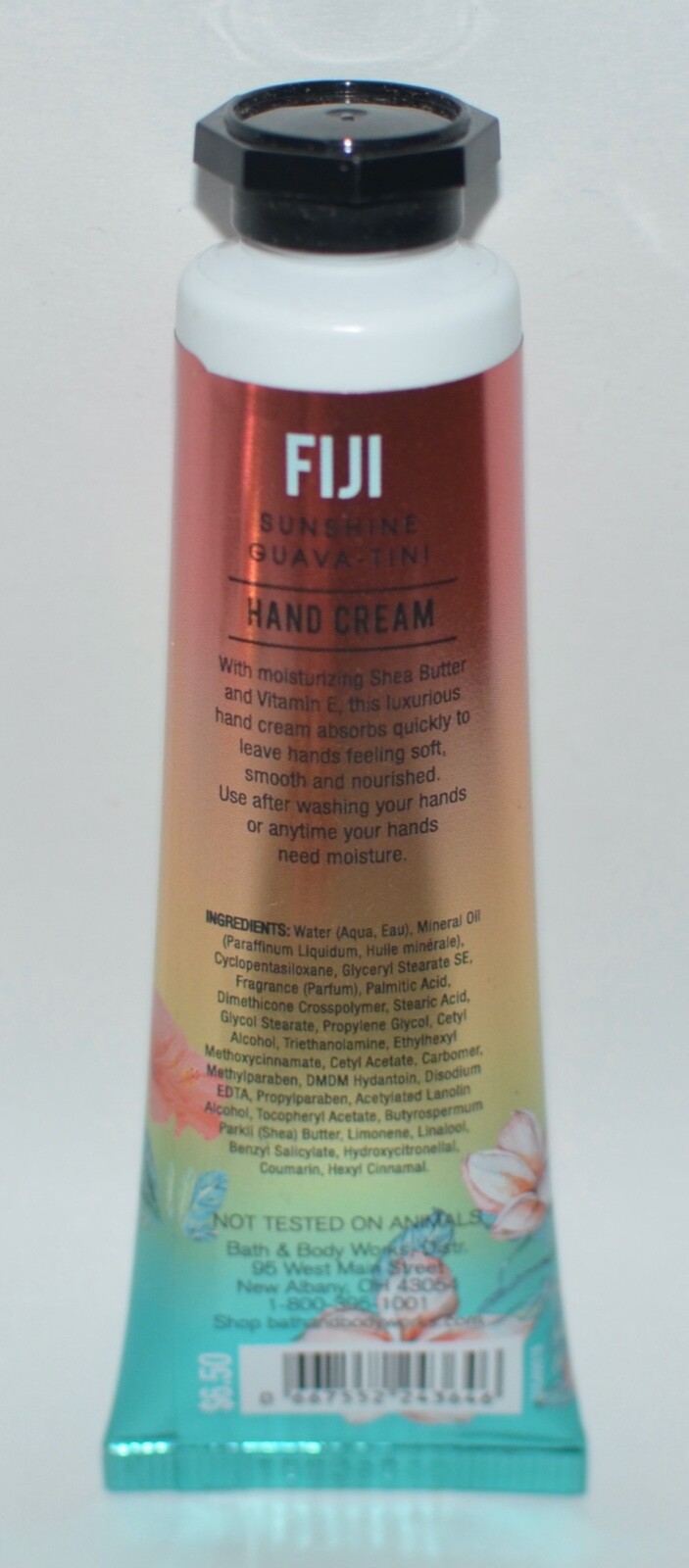 1 BATH & BODY WORKS FIJI SUNSHINE GUAVA-TINI HAND CREAM LOTION SHEA BUTTER 1OZ