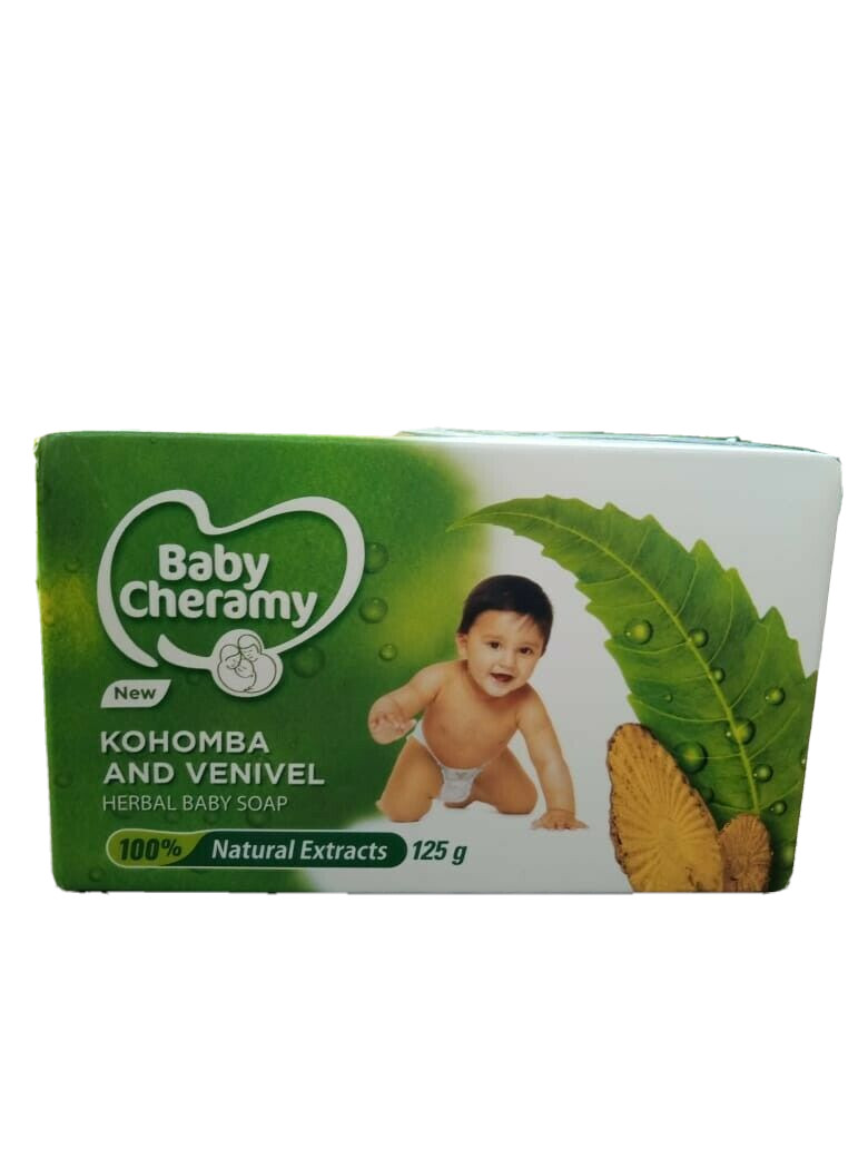 Ayurveda herbal baby soap venivel & kohomba ceylon 100%pure natural beauty 125g