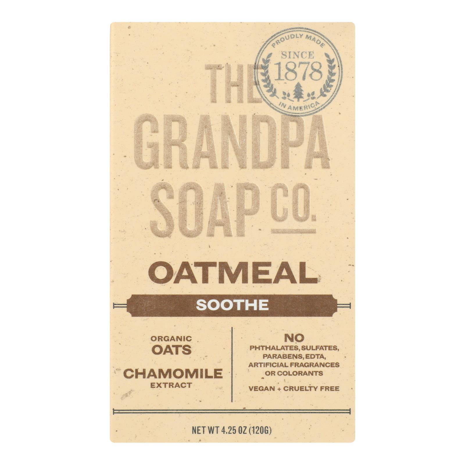 Grandpa’s Soap Bar Oatmeal 4.25oz (Pack of 3)
