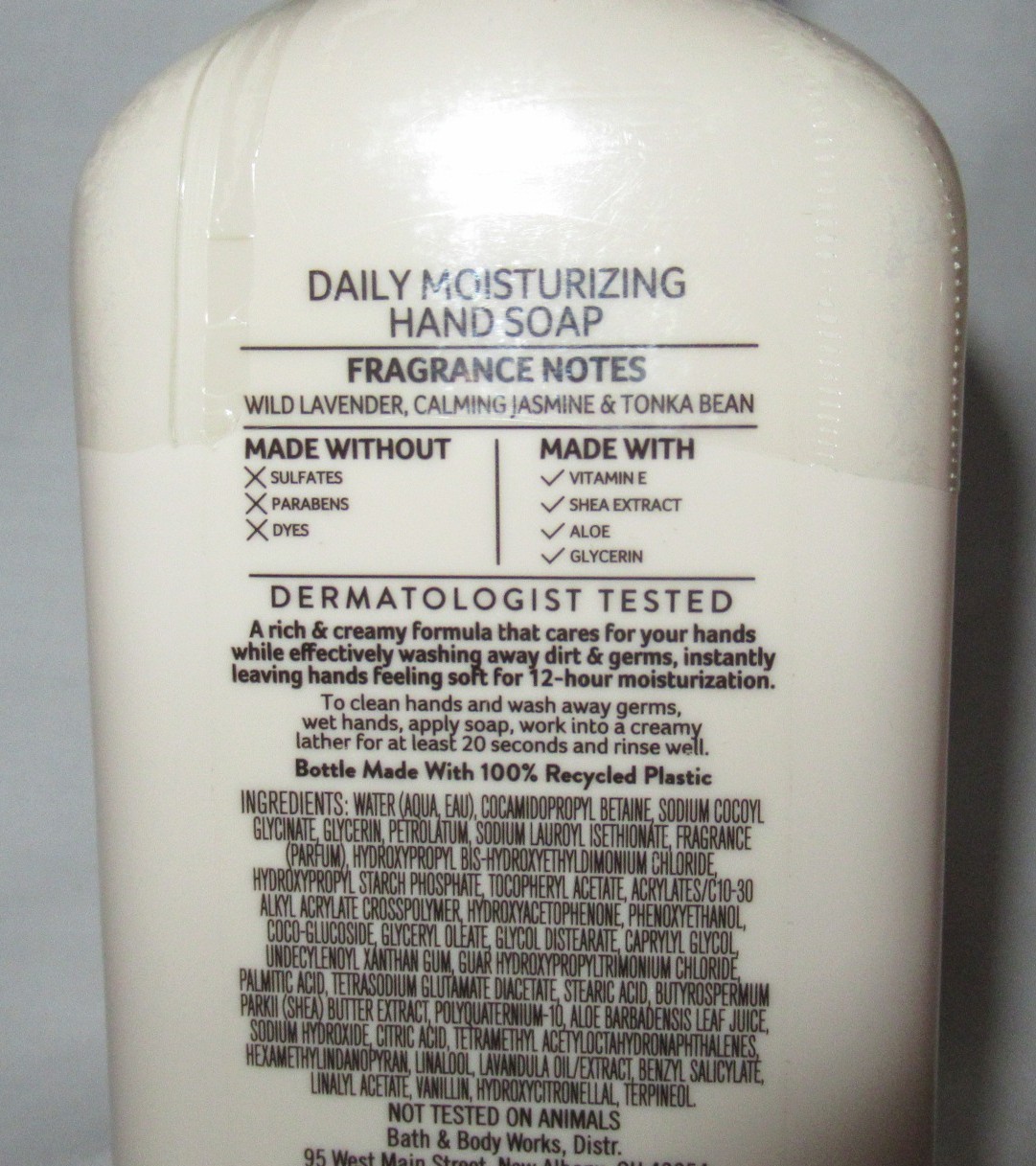 Bath & Body Works Daily Moisturizing Hand Soap Lot Set of 2 SWEET LAVENDER