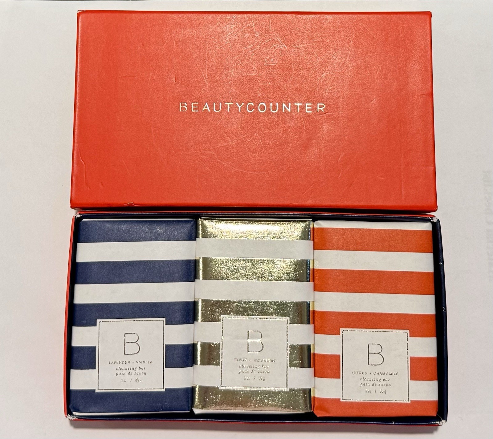 NEW! RARE Beautycounter Holiday Trio Soap Set! Limited Edition! Beauty Counter!