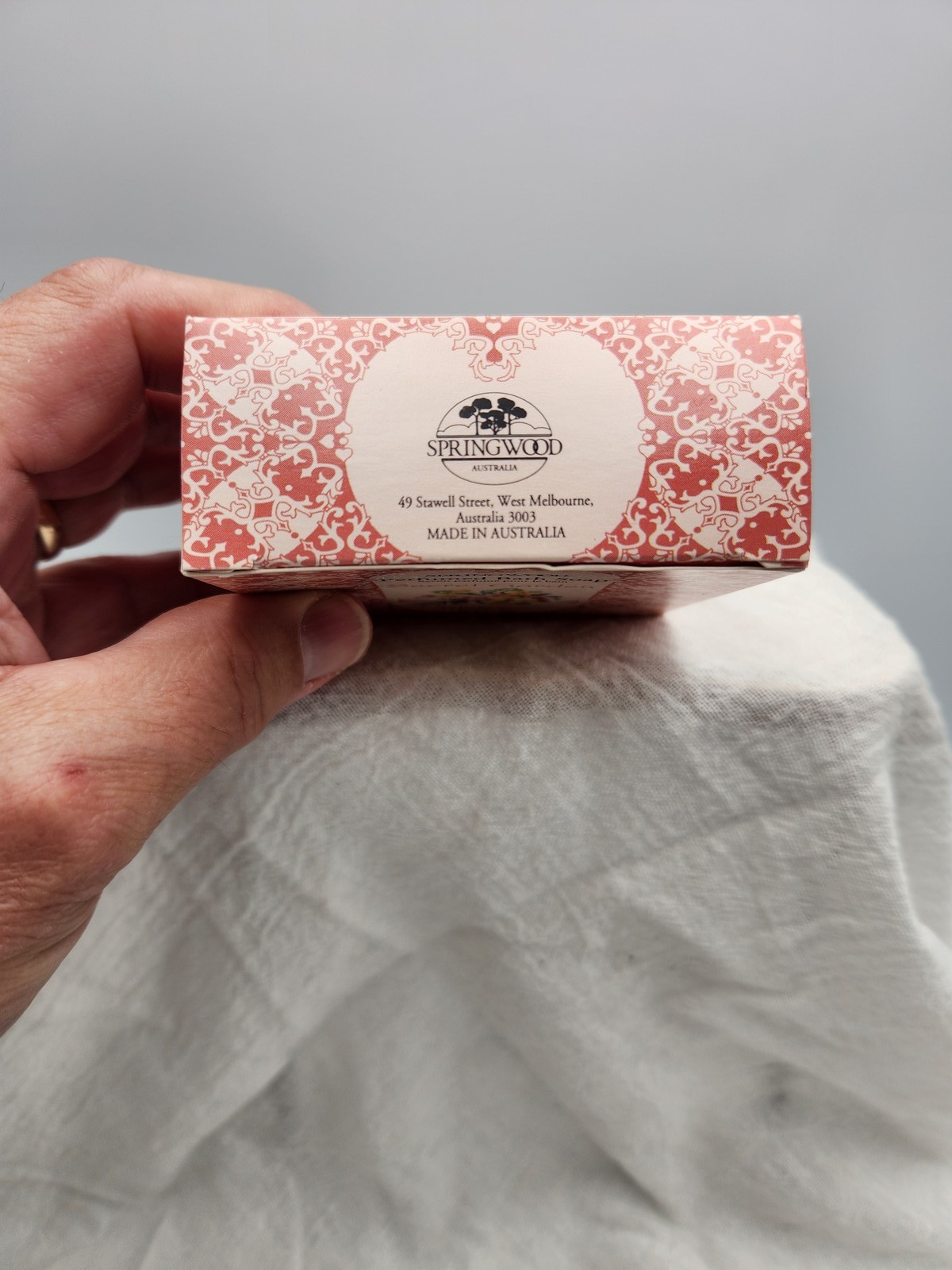 Springwood Perfumed Bath Soap Secret Garden 125g 4.4 oz Made in Australia New B1