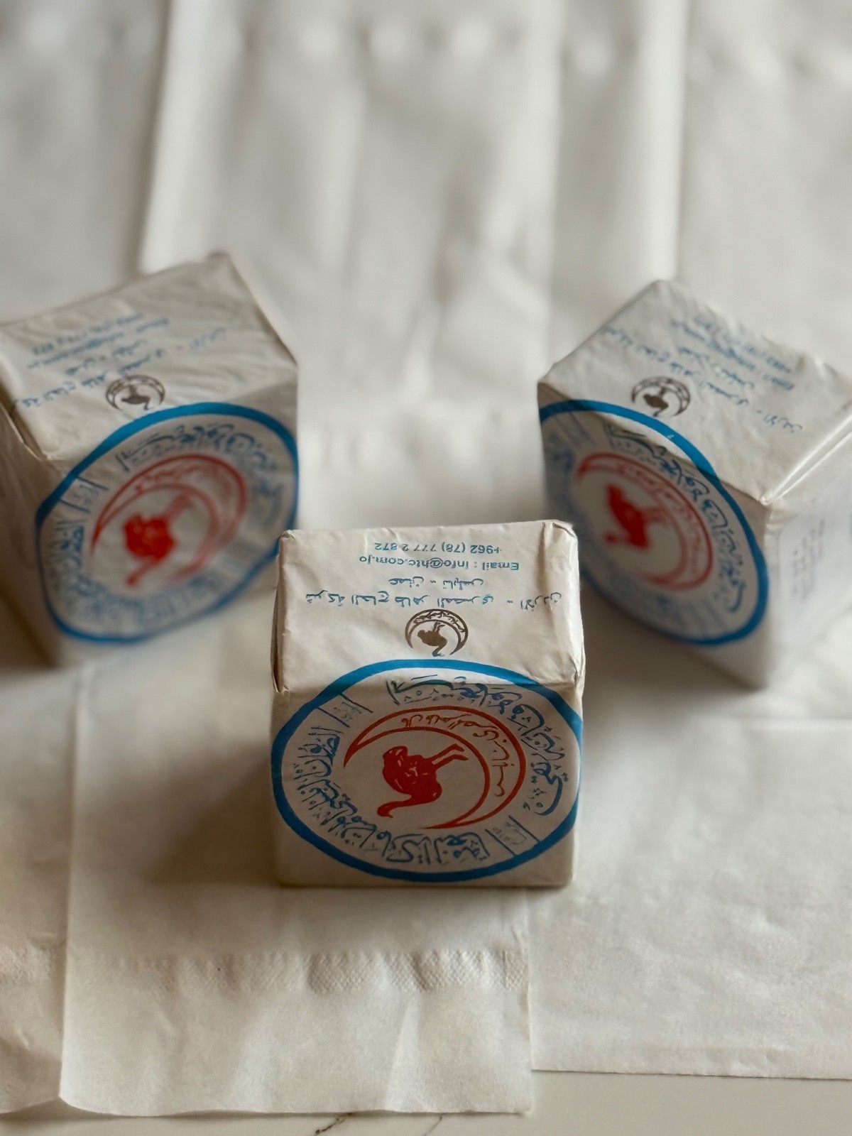 Authentic Handmade Nabulsi Olive Oil Soap 3 Bars Natural Jordan