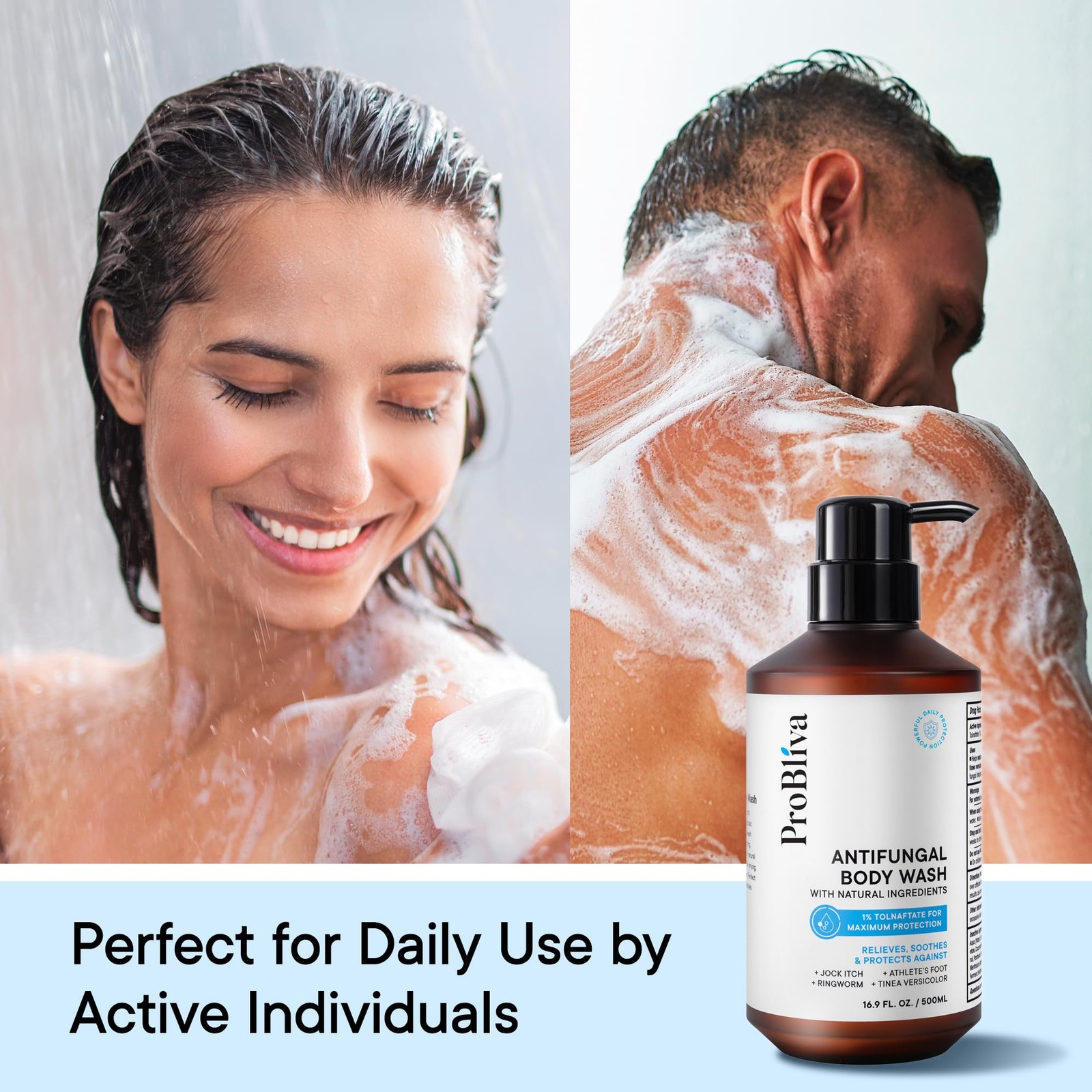 ProBliva Antifungal Body Wash Treatment Soap – Jock 16.9 Fl Oz (Pack of 1)