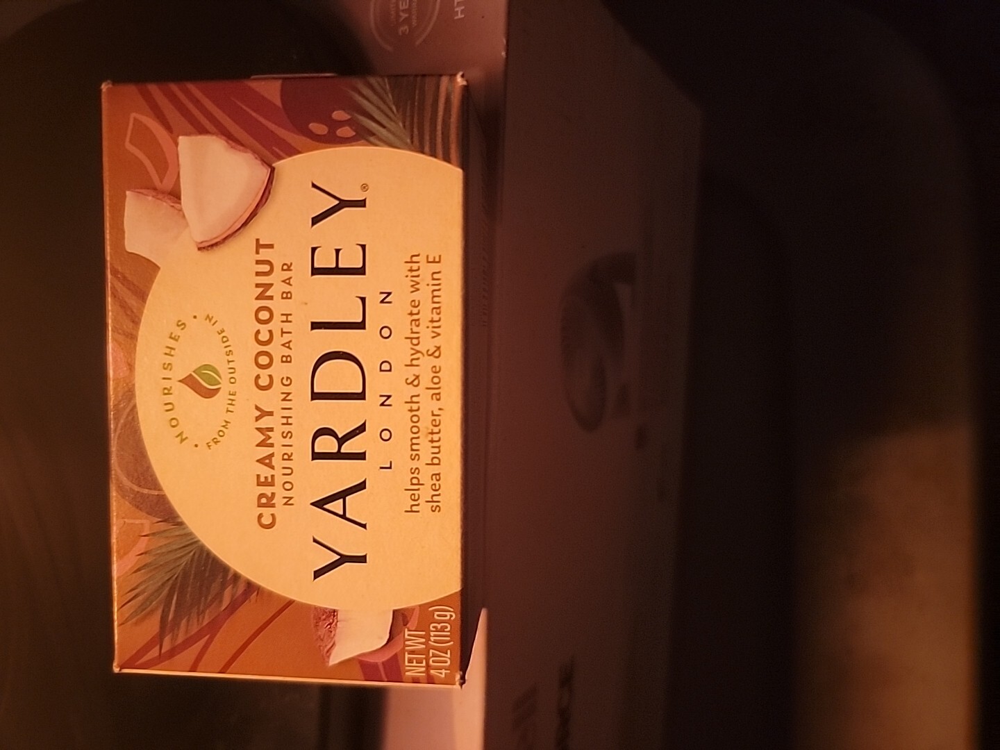 Yardley London Moisturizing Bath Bar Creamy Coconut 4oz. – Pack of 3