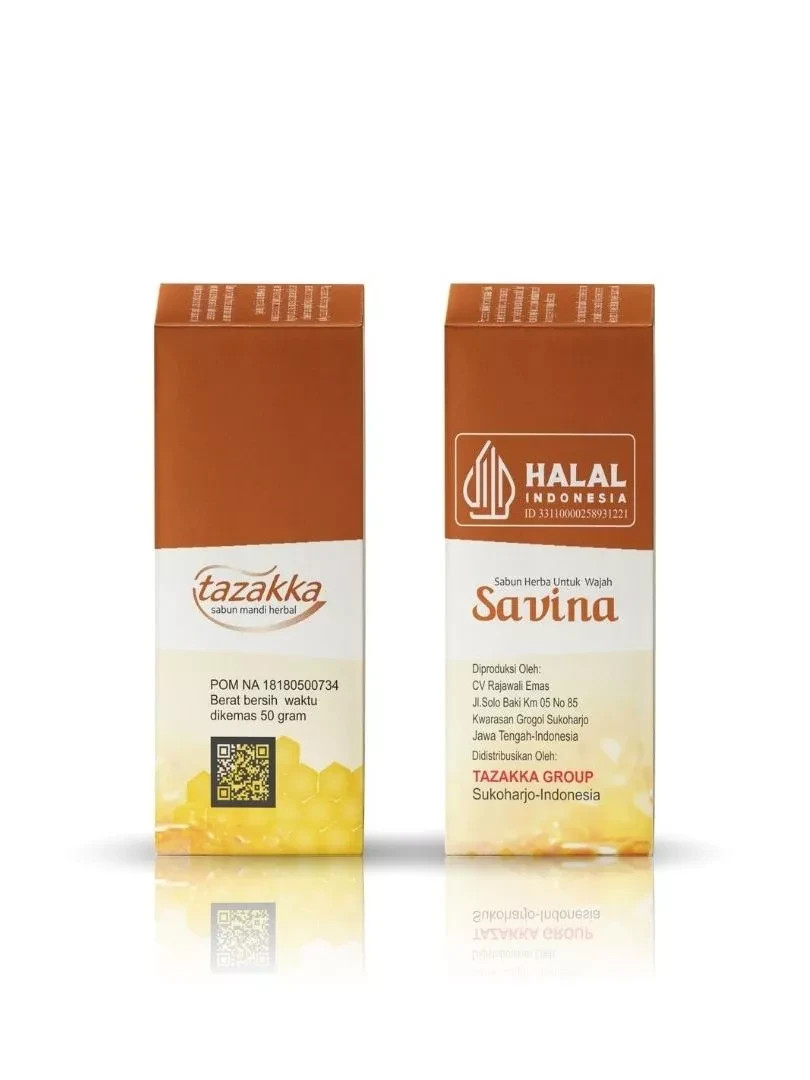 Savina Propolis Facial Cleansing Bar Soap 50g Natural Face Wash