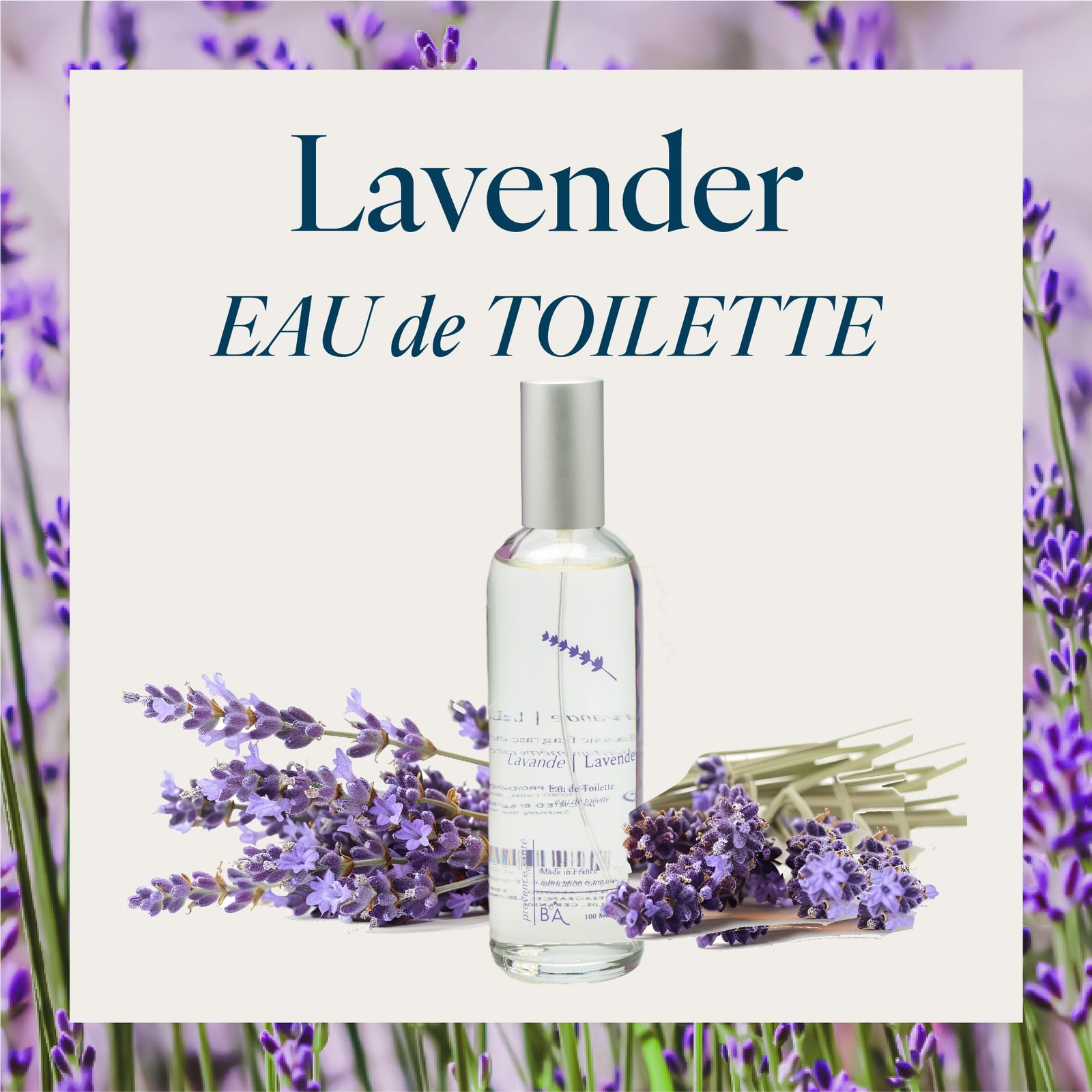 Provence Sante Eau de Toilette Spray – Luxury Long-Lasting Fragrance – Lavender
