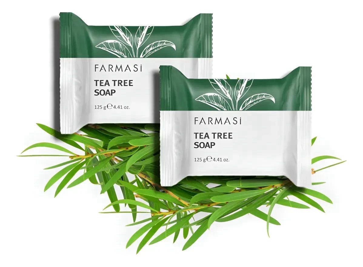 Farmasi Tea Tree Soap Clean excess oil without drying out the skin.