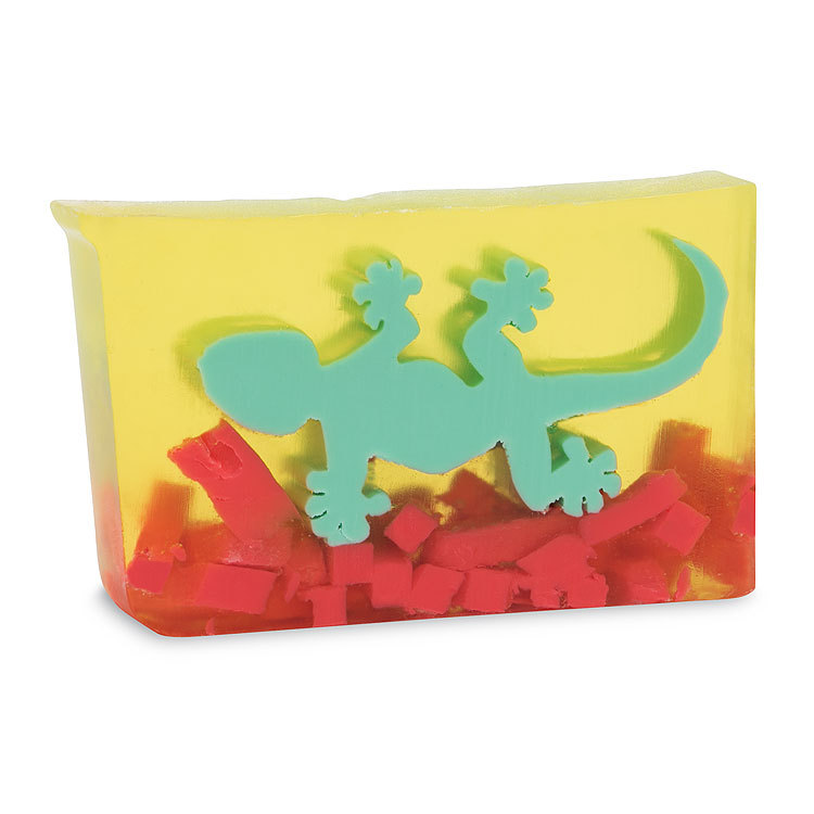 PRIMAL ELEMENTS GECKO 6.0 OZ. VEGETABLE GLYCERIN BAR SOAP HANDMADE